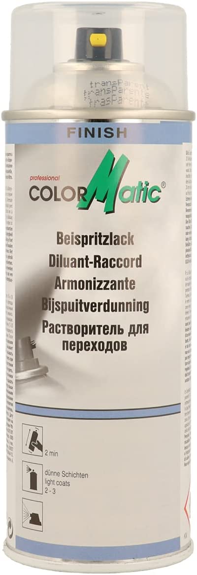 Colormatic 1K Beispritzlack transparent 400 ml