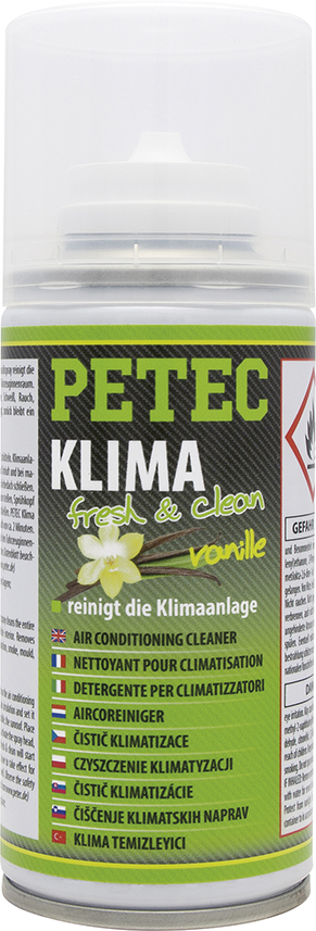 Petec Klima fresh & clean Vanille Klimaanlagenreiniger 150 ml