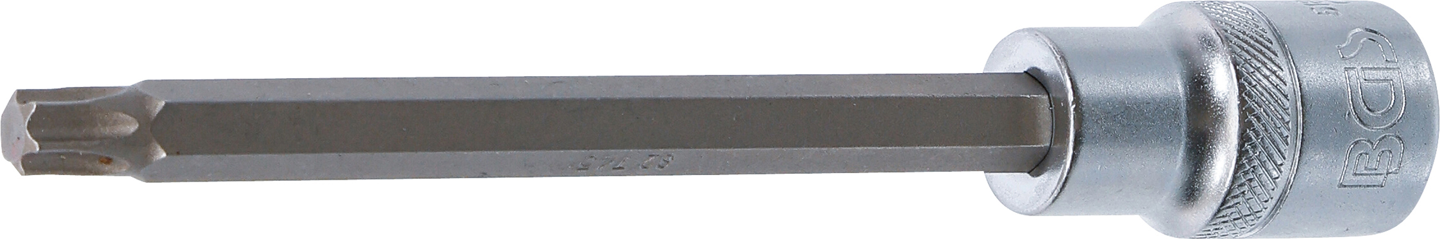BGS Bit-Einsatz | Länge 140 mm | Antrieb Innenvierkant 12,5 mm (1/2") | T-Profil (für Torx) T45