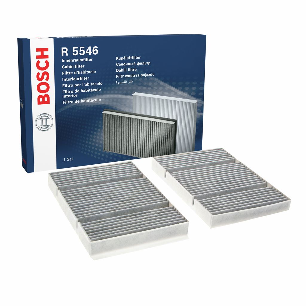 Filter, Innenraumluft “BOSCH Aktivkohlefilter , 184 mm, 260 mm”