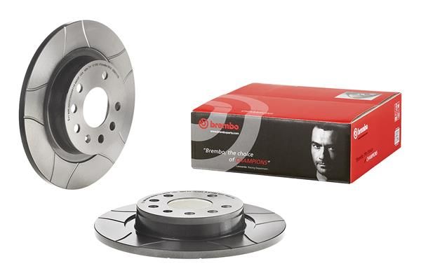 Bremsscheibe “BREMBO voll , geschlitzt , 12 mm”