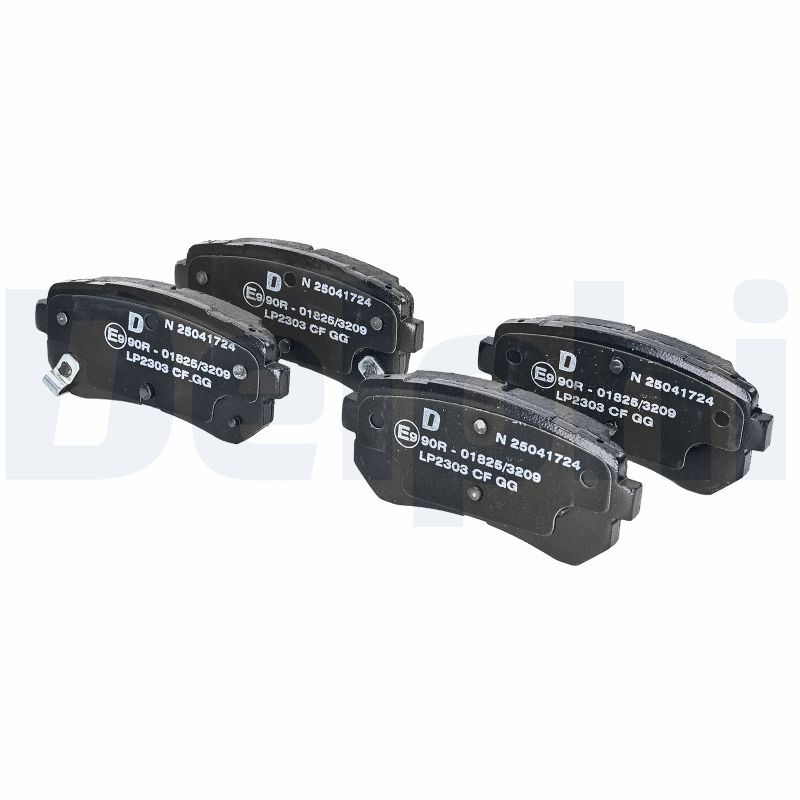 Bremsbelagsatz, Scheibenbremse