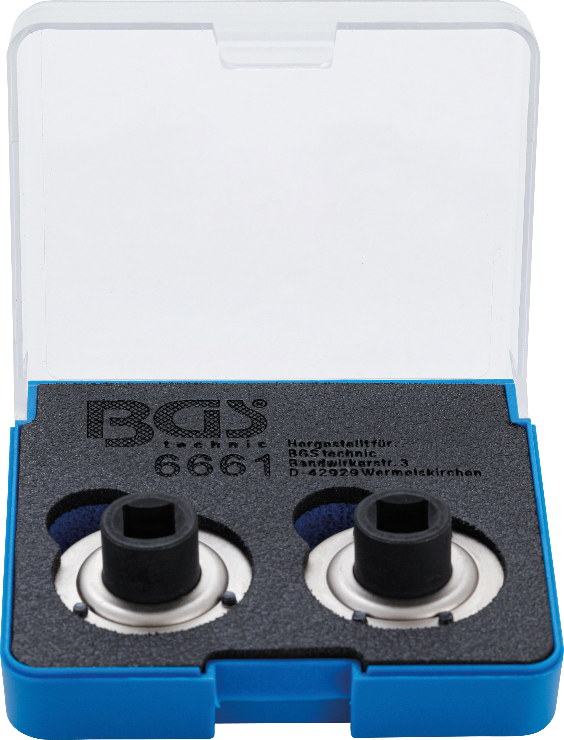 BGS Bremskolben-Rückstelladapter-Satz | universal | mit 2 & 3 Stiften | 2-tlg.