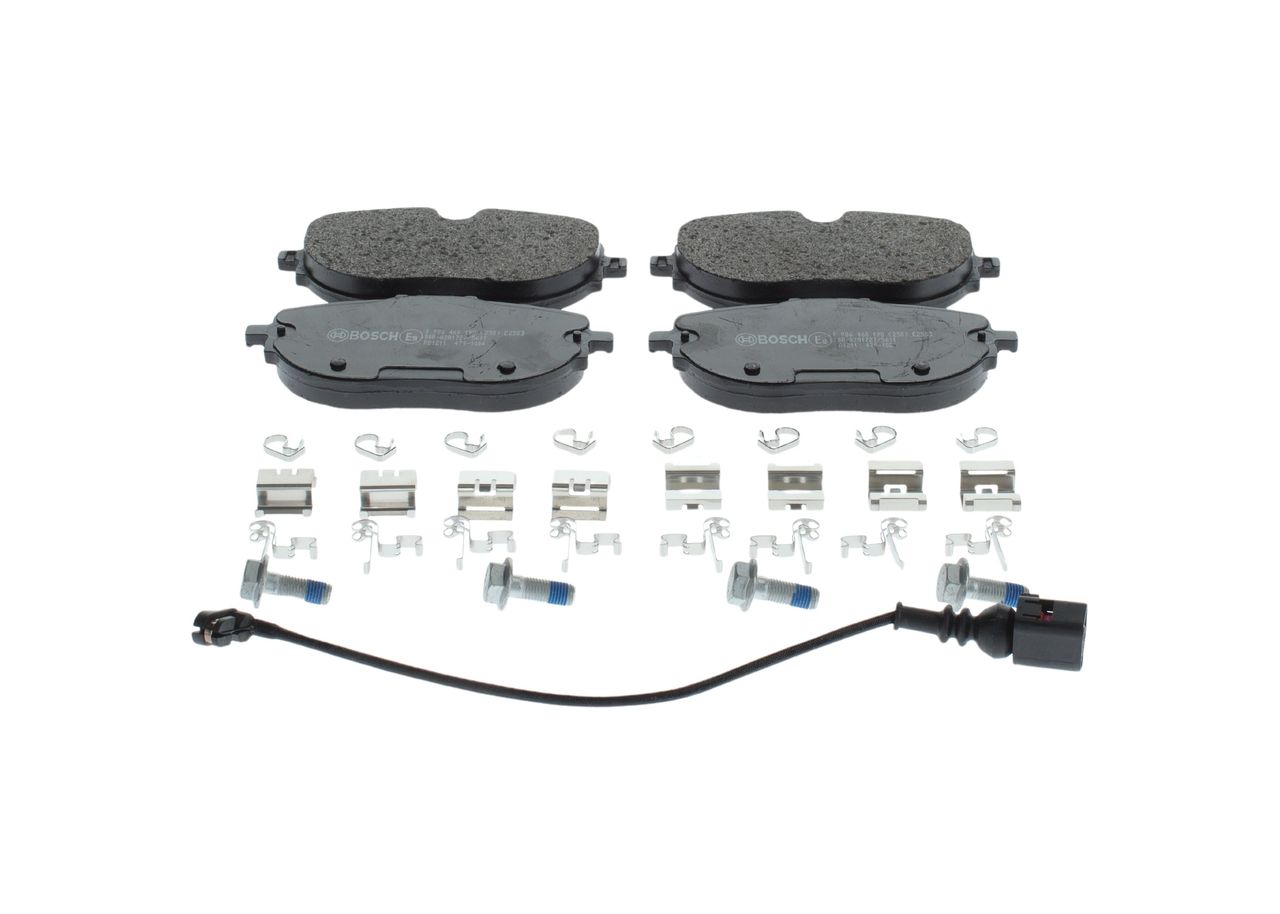 Bremsbelagsatz, Scheibenbremse