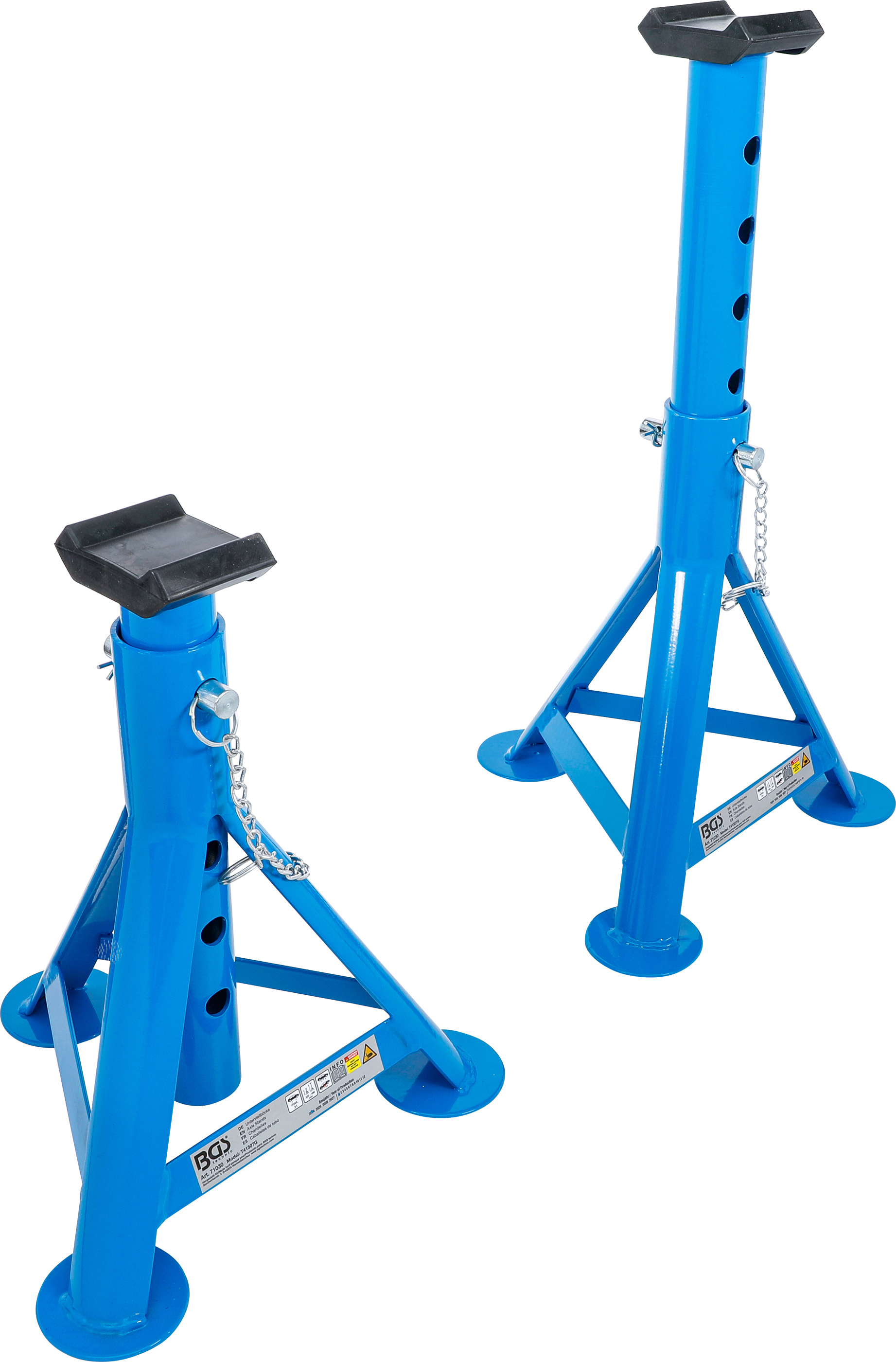 BGS Unterstellböcke | Traglast 3000 kg / Paar | Hub 335 - 500 mm | 1 Paar