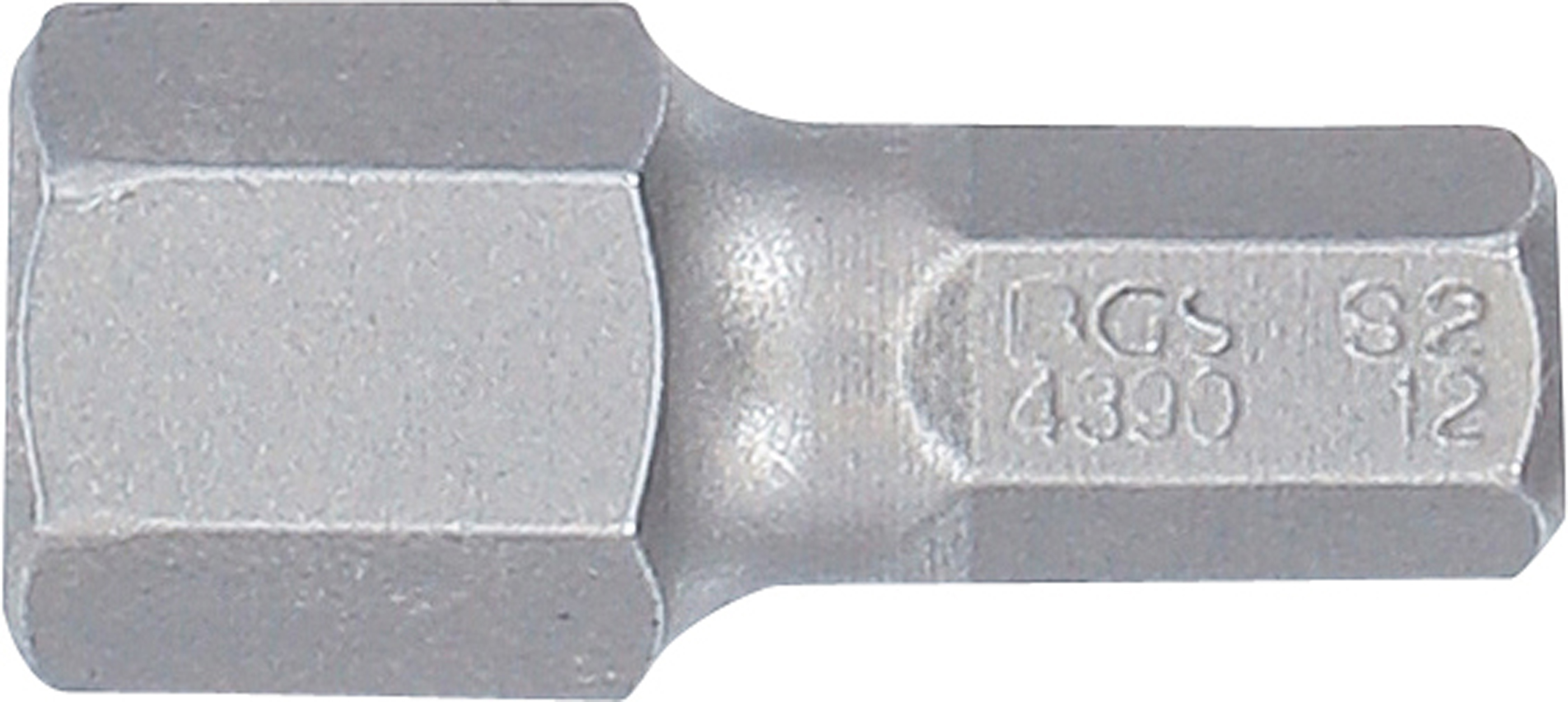 BGS Bit | Länge 30 mm | Antrieb Außensechskant 8 mm (5/16") | Innensechskant 12 mm