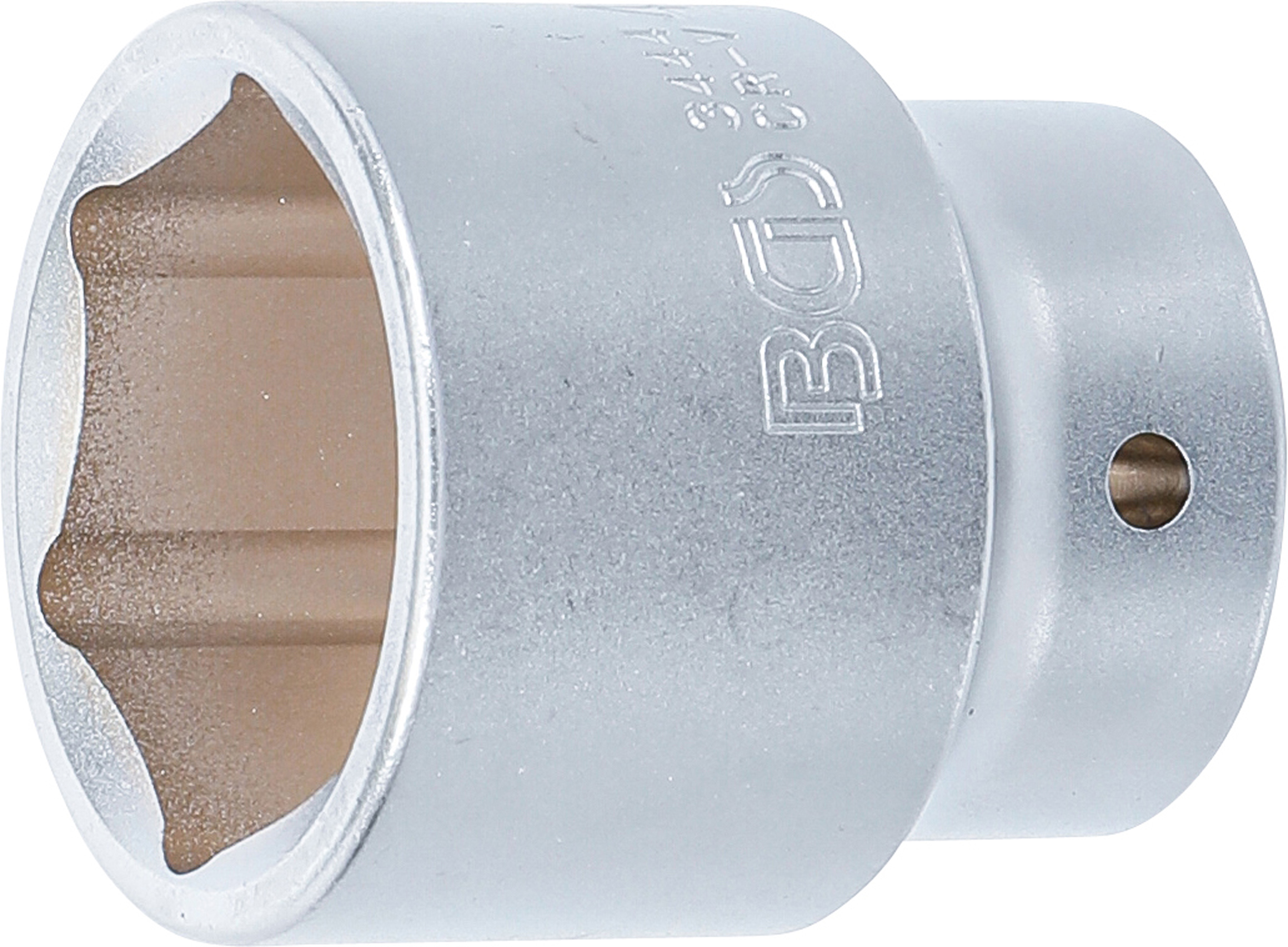 BGS Steckschlüssel-Einsatz Sechskant | Antrieb Innenvierkant 20 mm (3/4") | SW 44 mm