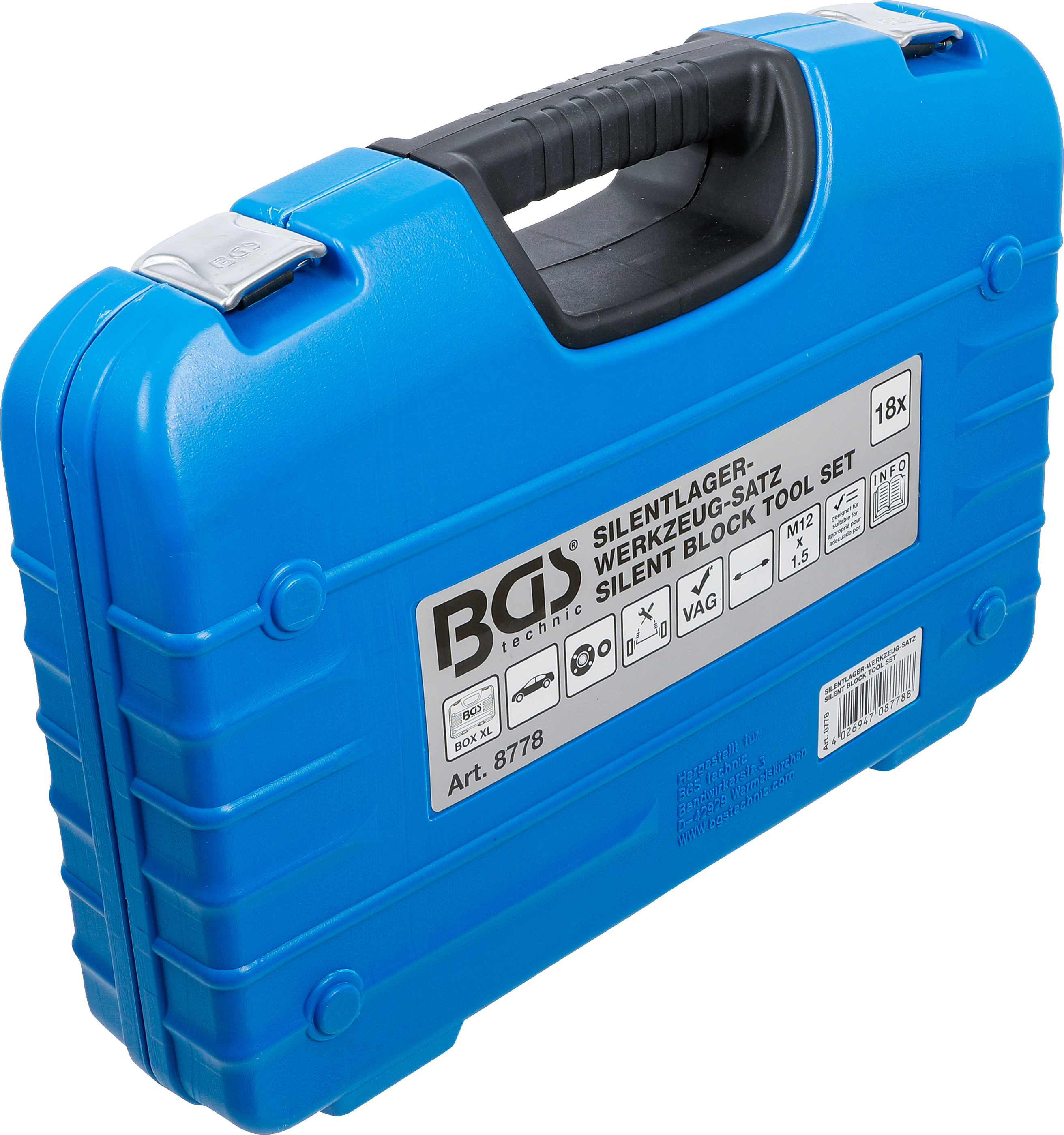 BGS Silentlager-Werkzeug-Satz | für VAG | 18-tlg.
