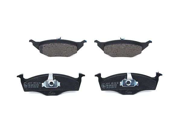 Bremsbelagsatz, Scheibenbremse