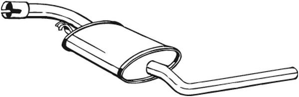 Mittelschalldämpfer