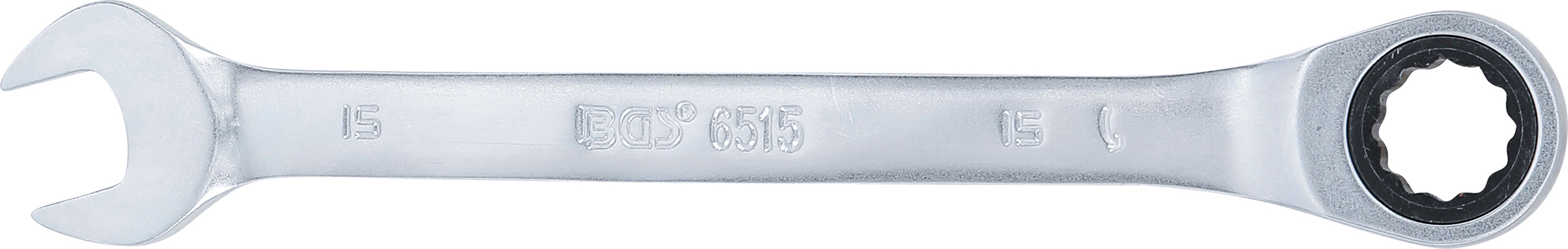 BGS Ratschenring-Maulschlüssel | SW 15 mm