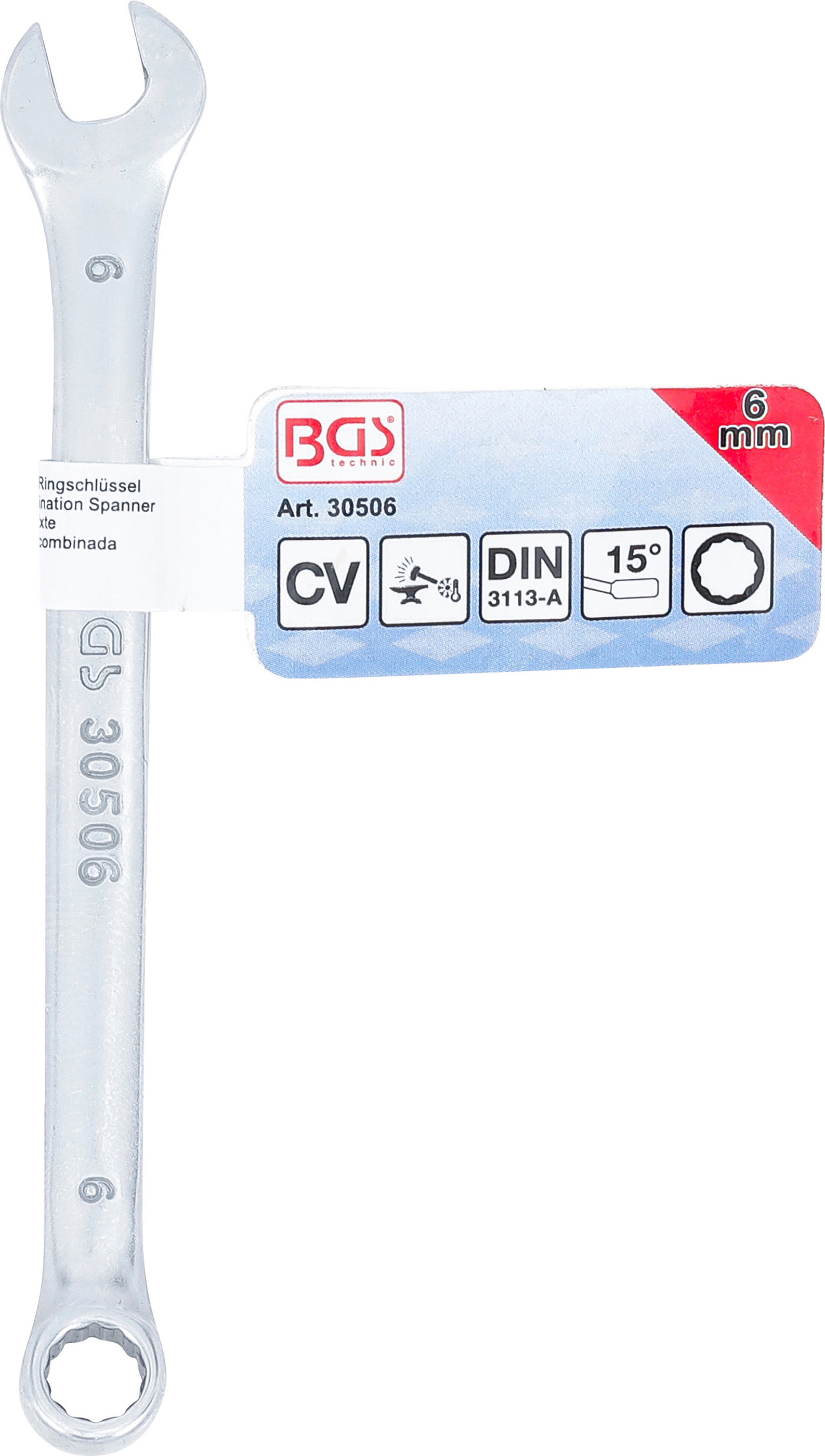 BGS Maul-Ringschlüssel | SW 6 mm