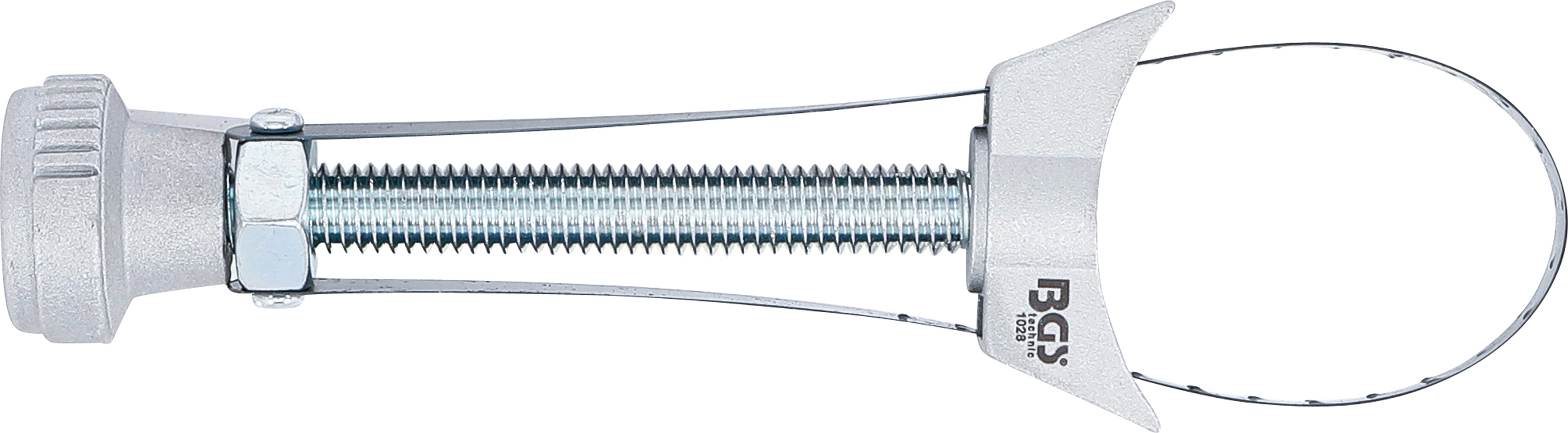 BGS Ölfilter-Bandschlüssel | Federbandstahl | Alu-Druckguss | Ø 60 - 105 mm