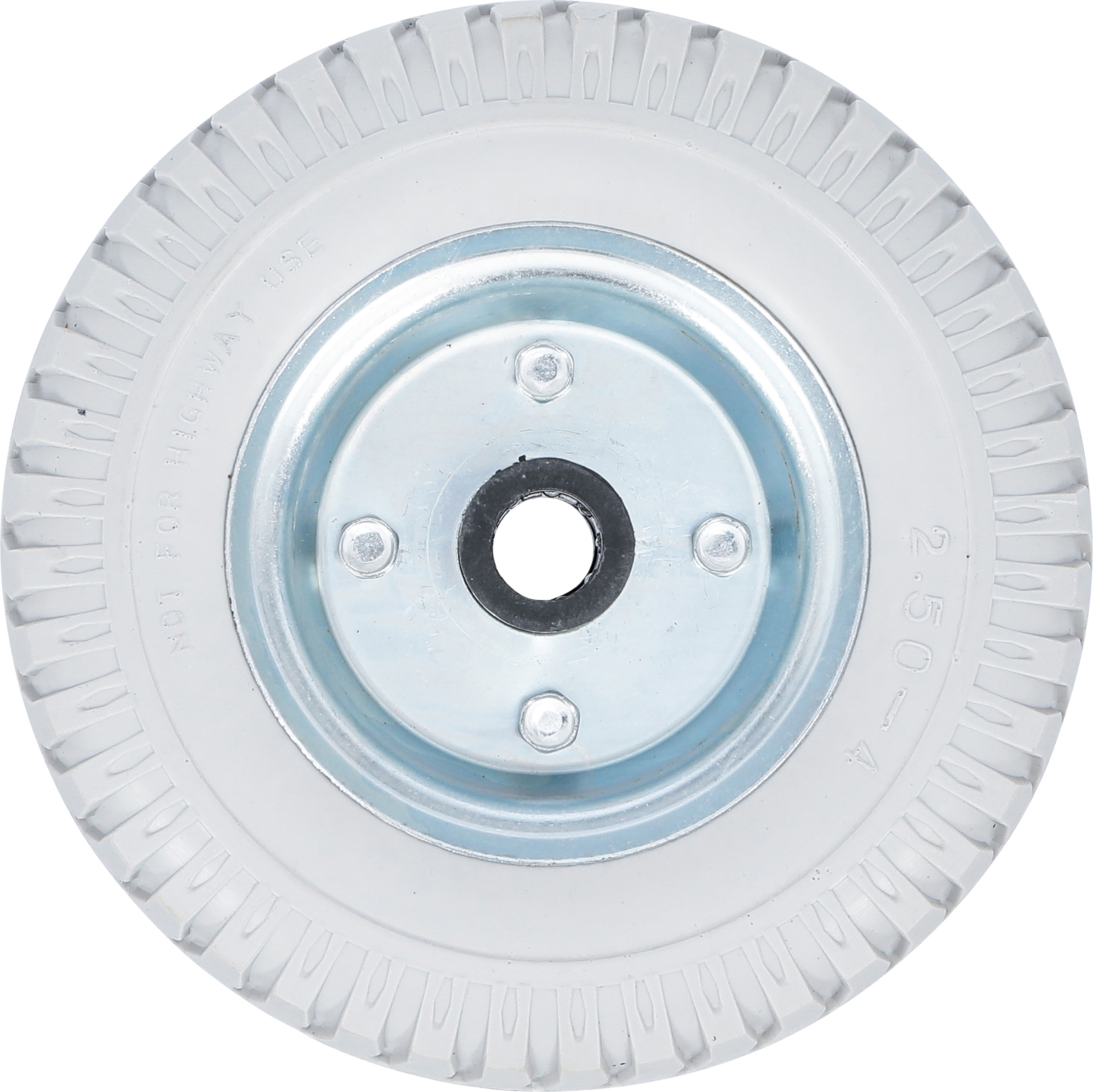 BGS Rad für Sackkarren / Bollerwagen | PU, grau | 220 mm