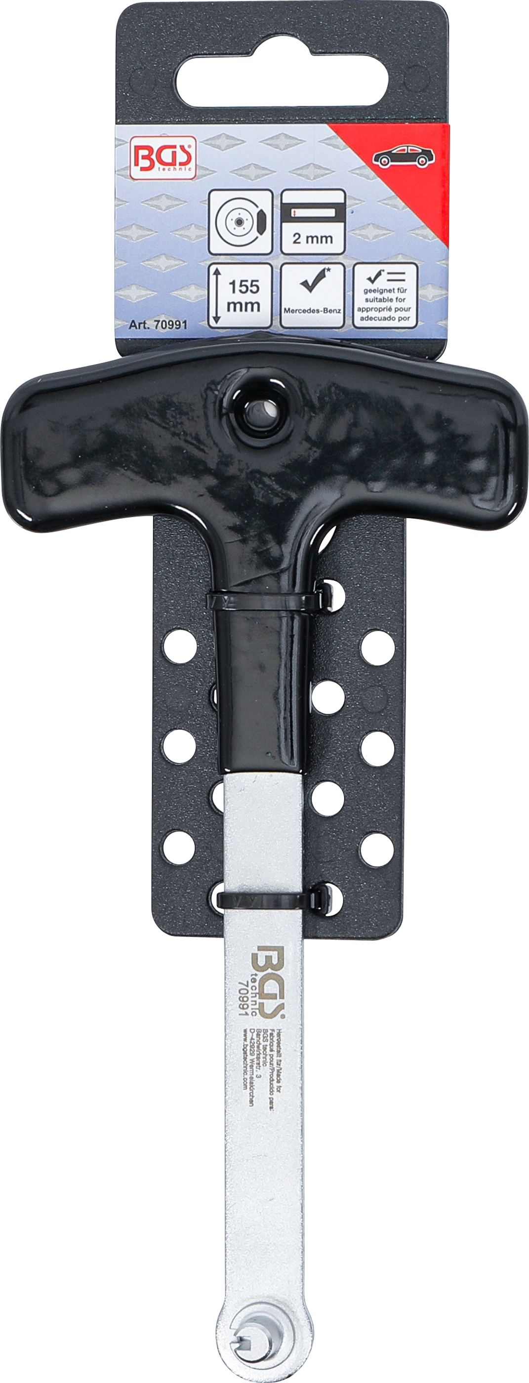 BGS Handbremsbacken-Haltefeder-Werkzeug | für Mercedes-Benz