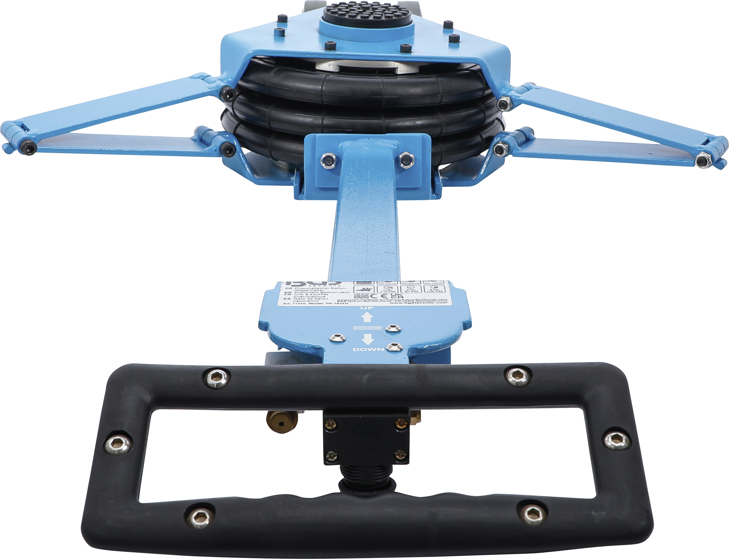 BGS Pneumatischer Ballon-Wagenheber | fahrbar | max. 505 mm | 2000 kg