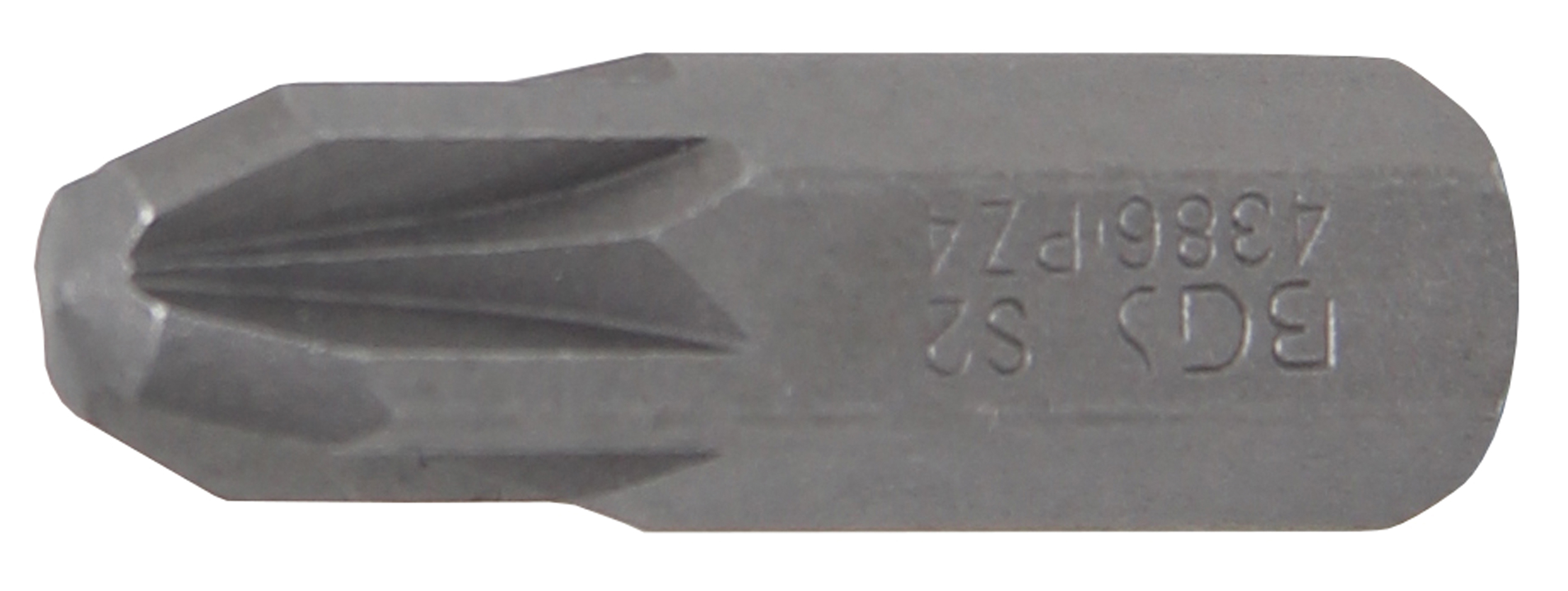 BGS Bit | Länge 30 mm | Antrieb Außensechskant 8 mm (5/16") | Kreuzschlitz PZ4