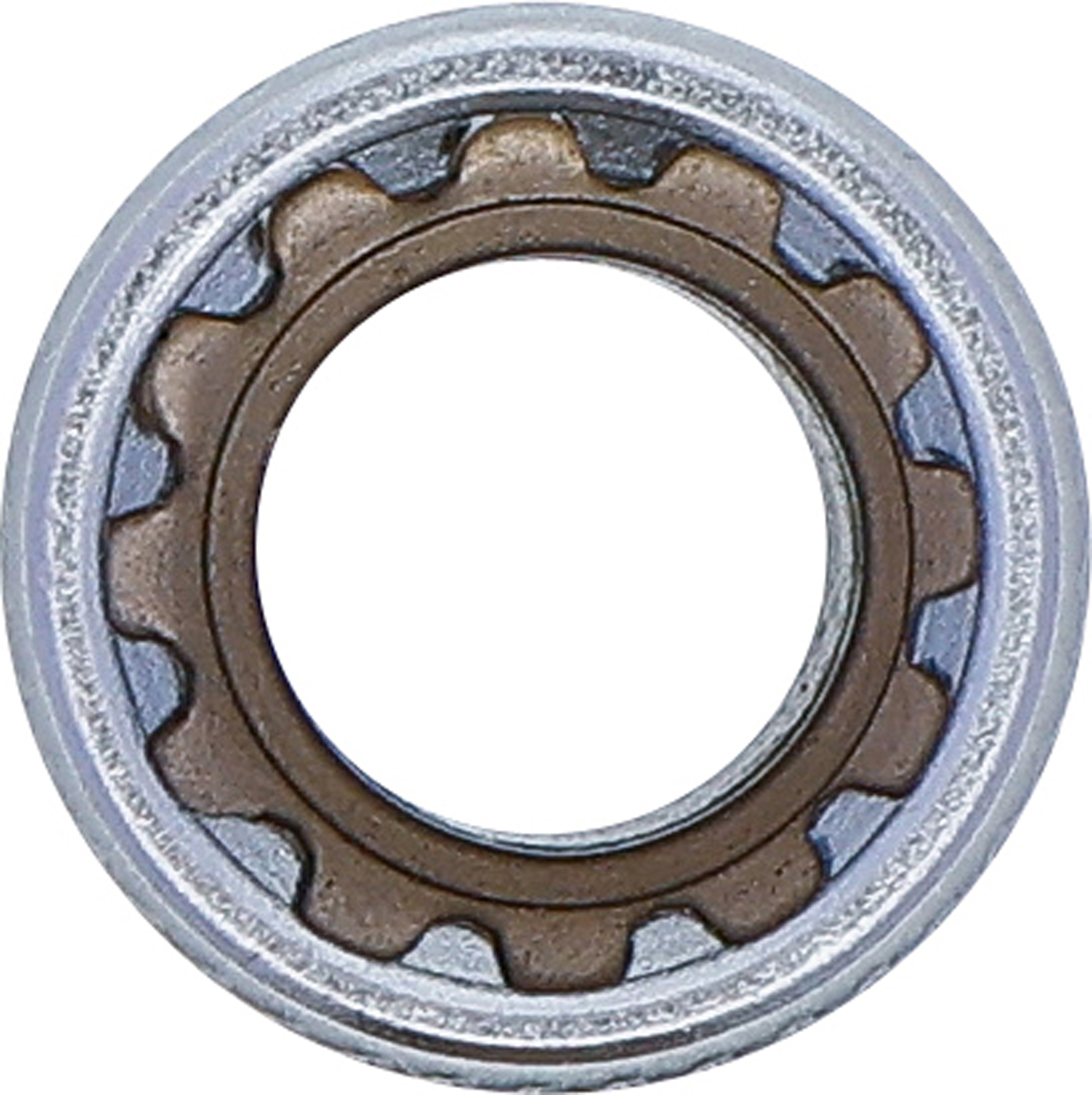 BGS Steckschlüssel-Einsatz Gear Lock | Antrieb Innenvierkant 10 mm (3/8") | SW 11 mm