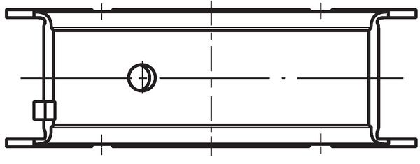 Kurbelwellenlagerschalen-Satz “MAHLE 001FL10322000 , 001HL18335000 , 0,036 mm”
