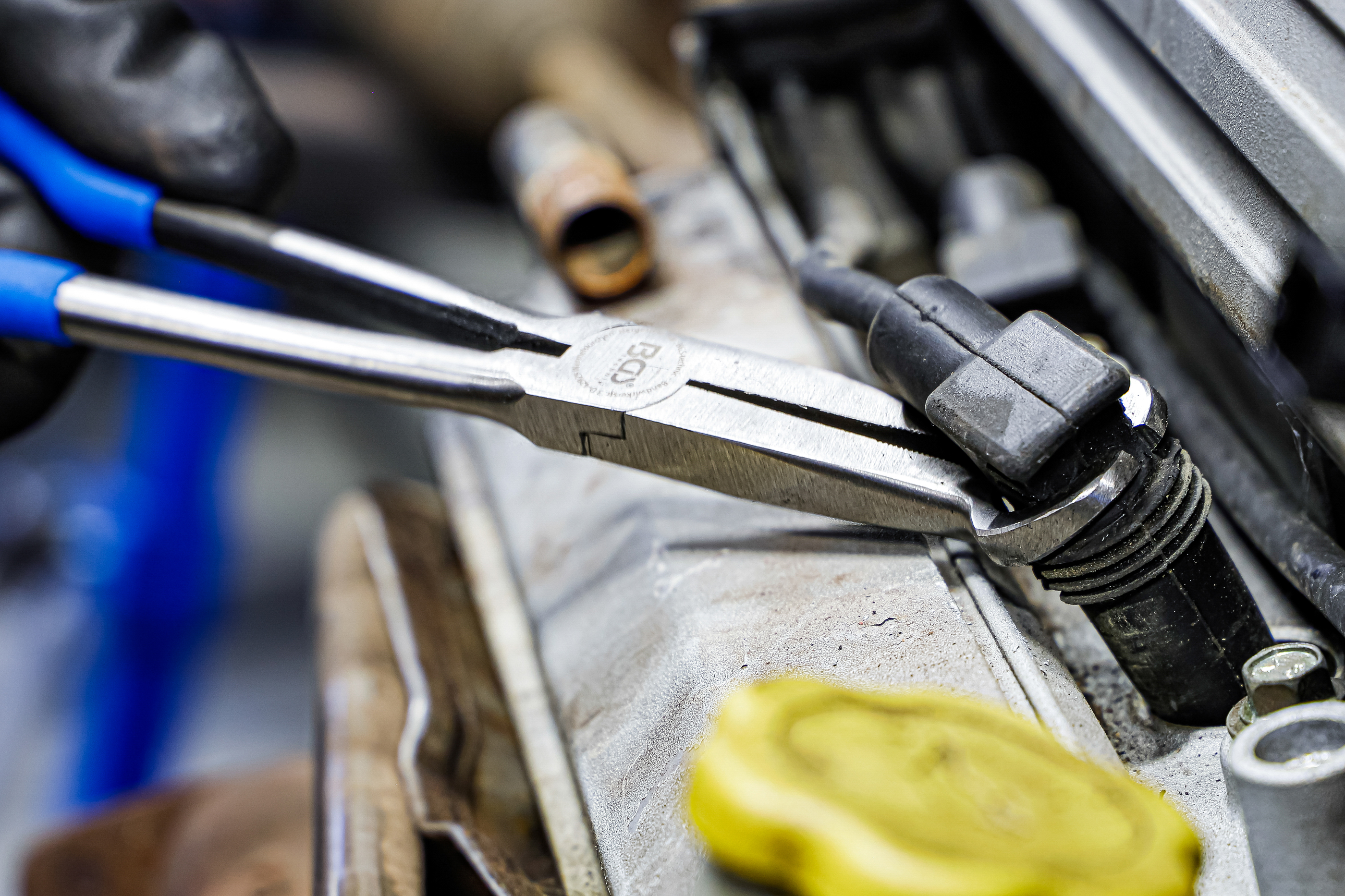 BGS Zündkerzen-Steckerzangen-Satz | mit Ringspitze | 3-tlg.