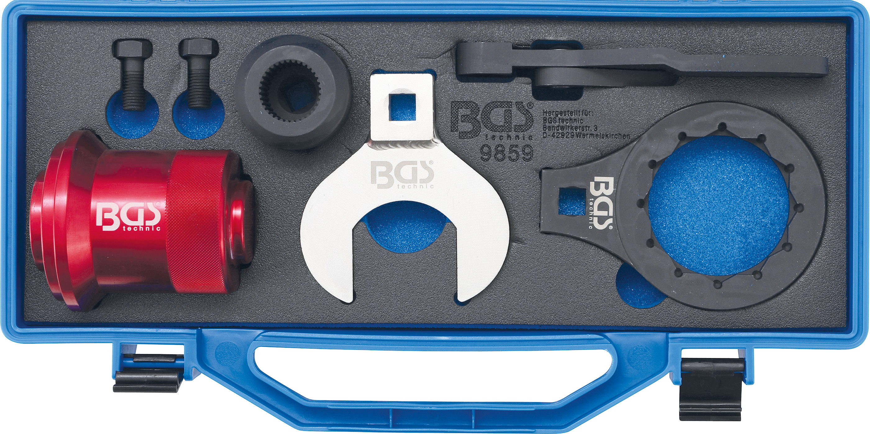 BGS Differentialflansch- & Einlegemutter-Werkzeug-Satz | für BMW E70, E82, E90, E91, E92, E93