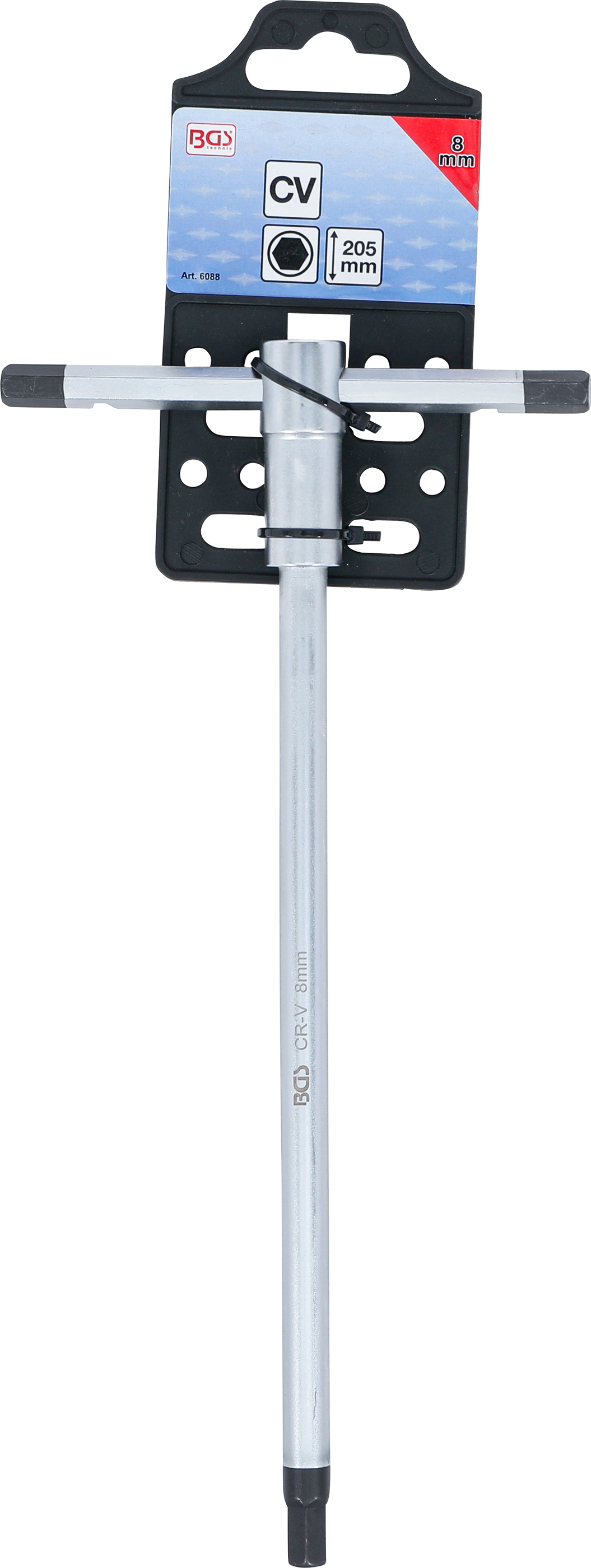 BGS Schraubendreher mit T-Gleitgriff | Innensechskant | 8 mm