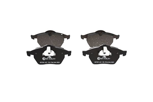 Bremsbelagsatz, Scheibenbremse