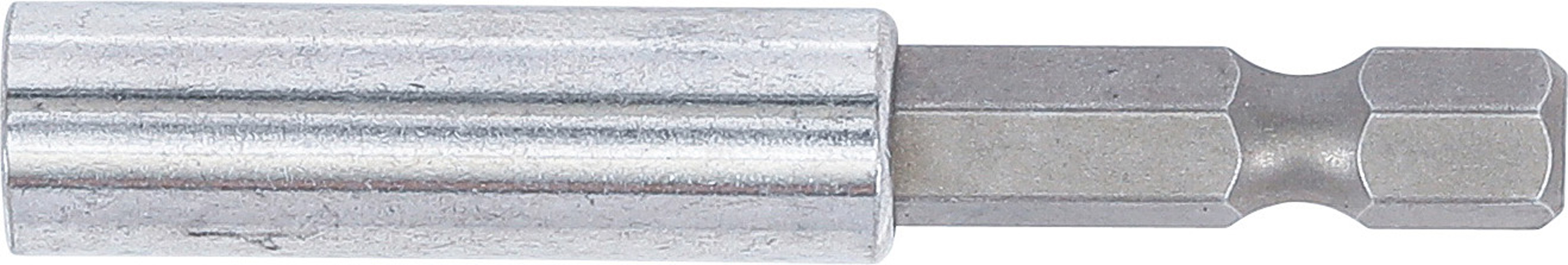 BGS Magnetischer Bithalter | Abtrieb Außensechskant 6,3 mm (1/4") | 60 mm