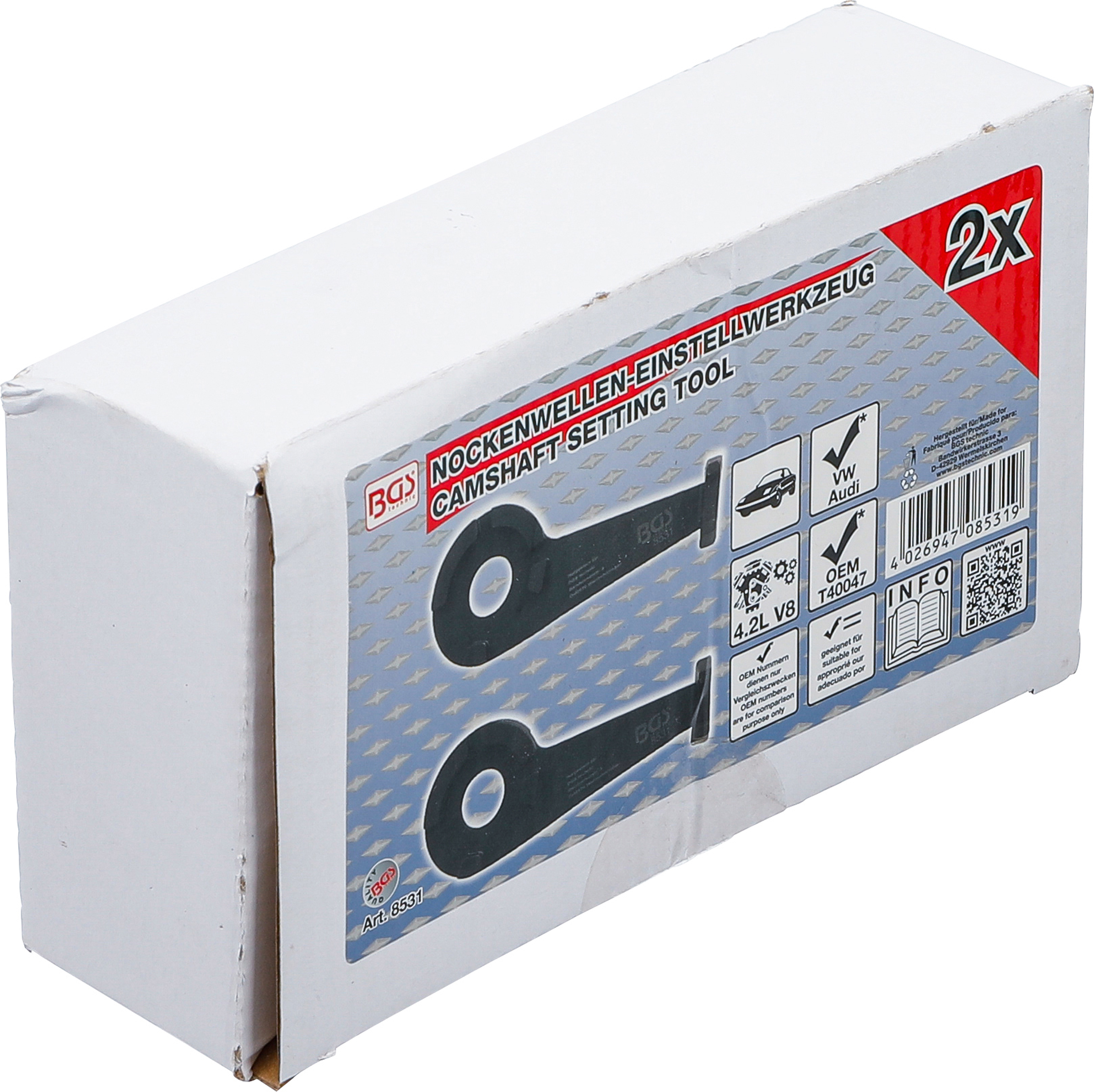 BGS Nockenwellen-Einstellwerkzeug | für Audi V8 4.2