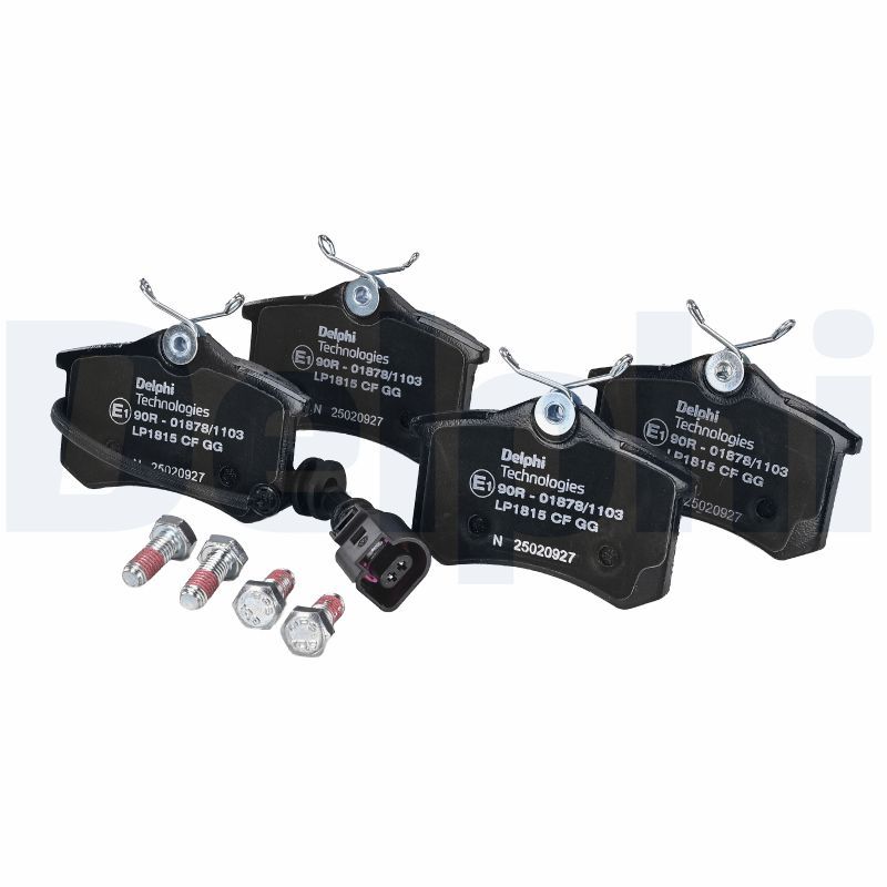 Bremsbelagsatz, Scheibenbremse