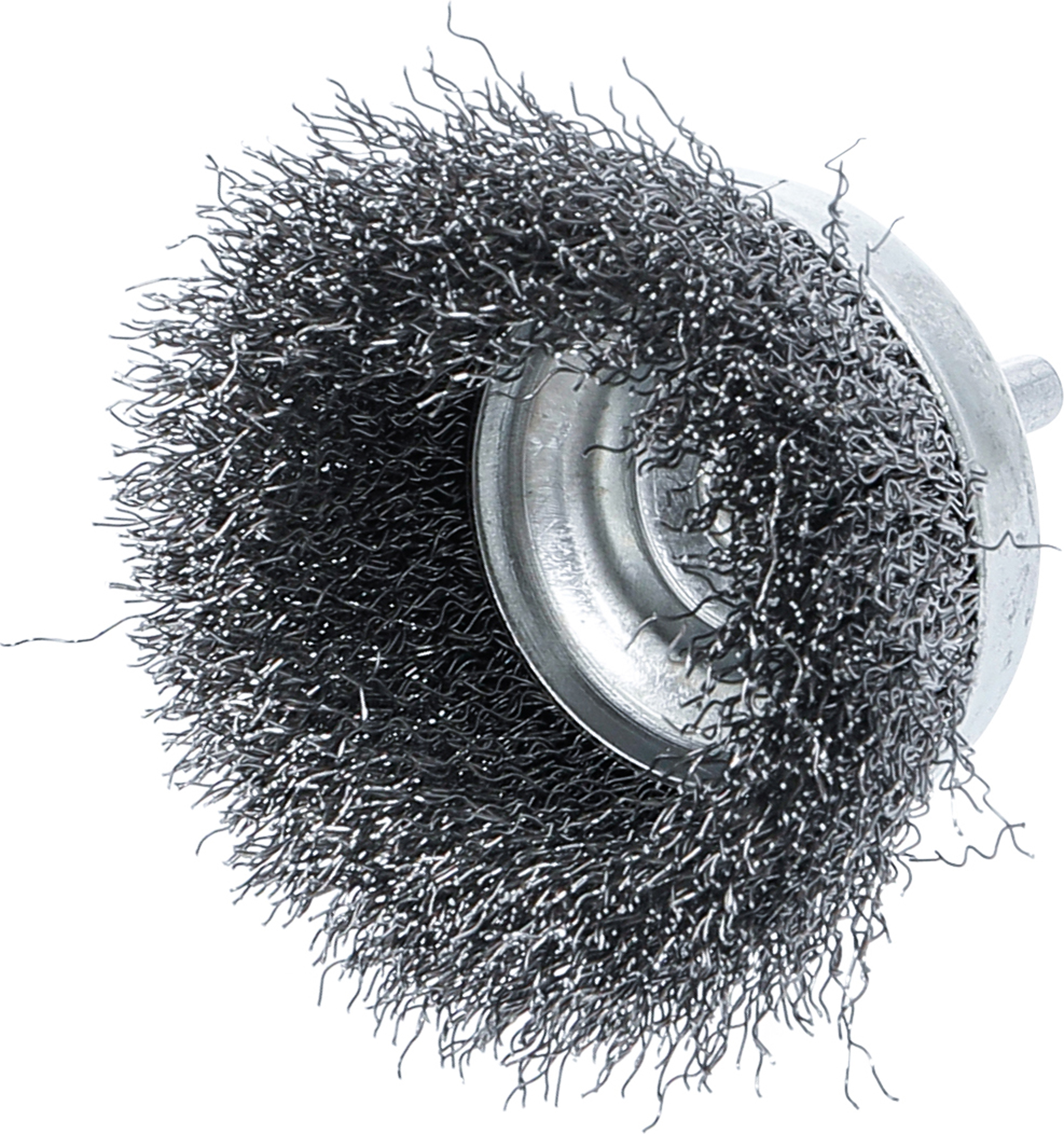 BGS Topfbürste | Aufnahme 6 mm Stift | Ø 75 mm