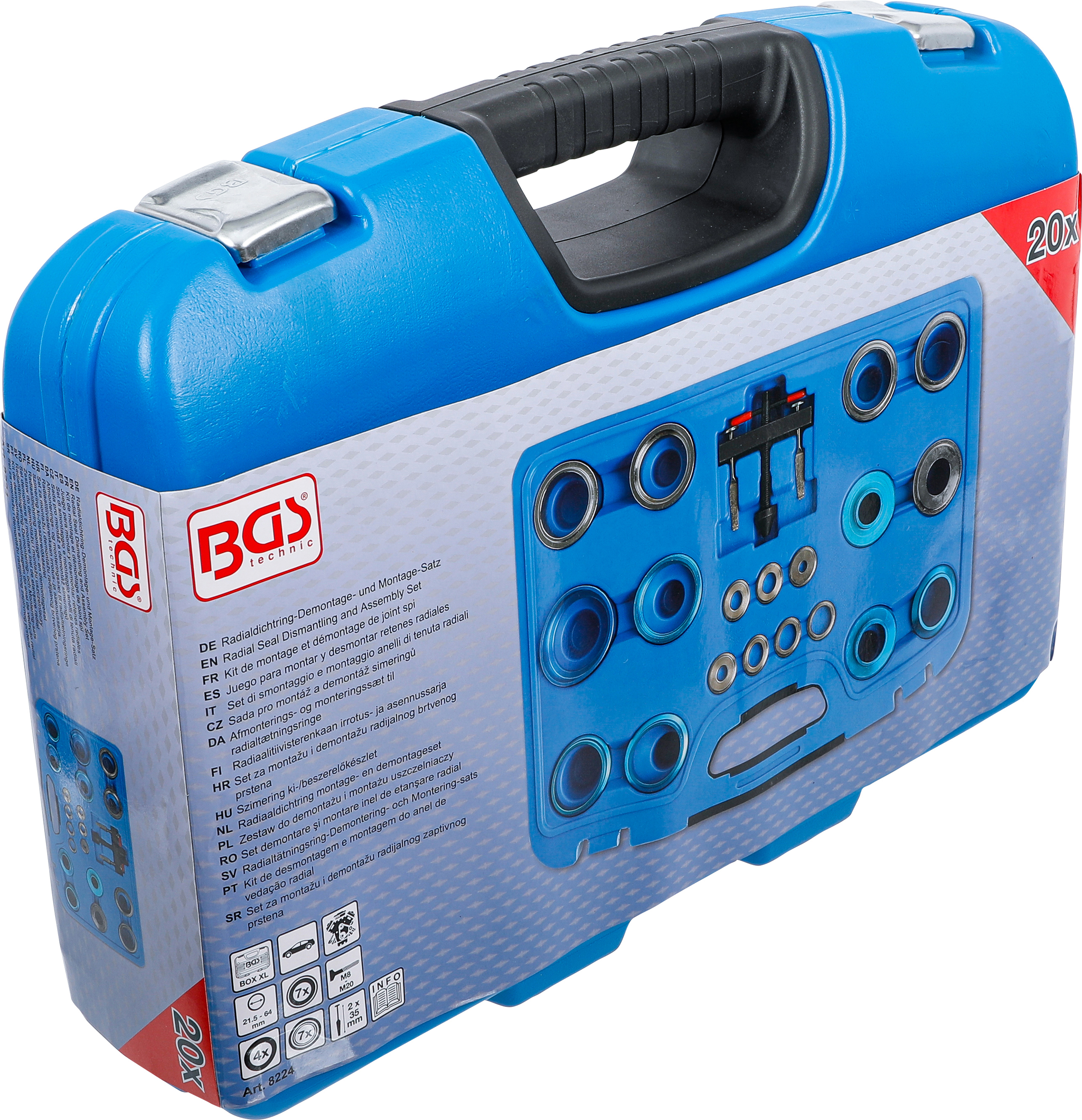 BGS Radialdichtring-Demontage- und Montage-Satz