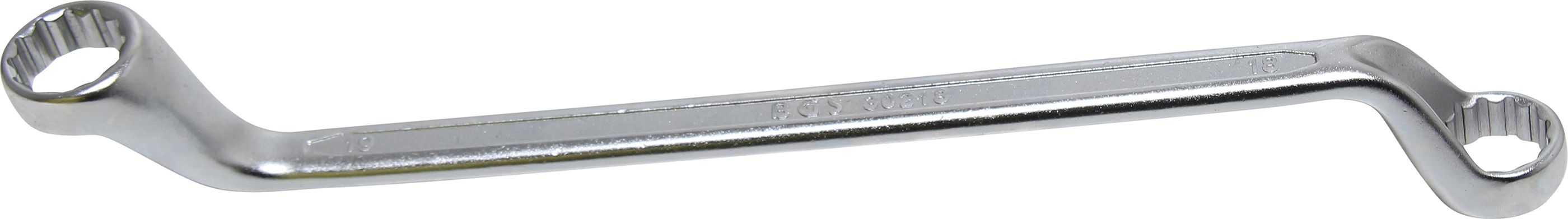 BGS Doppel-Ringschlüssel | tief gekröpft | SW 13 x 17 mm