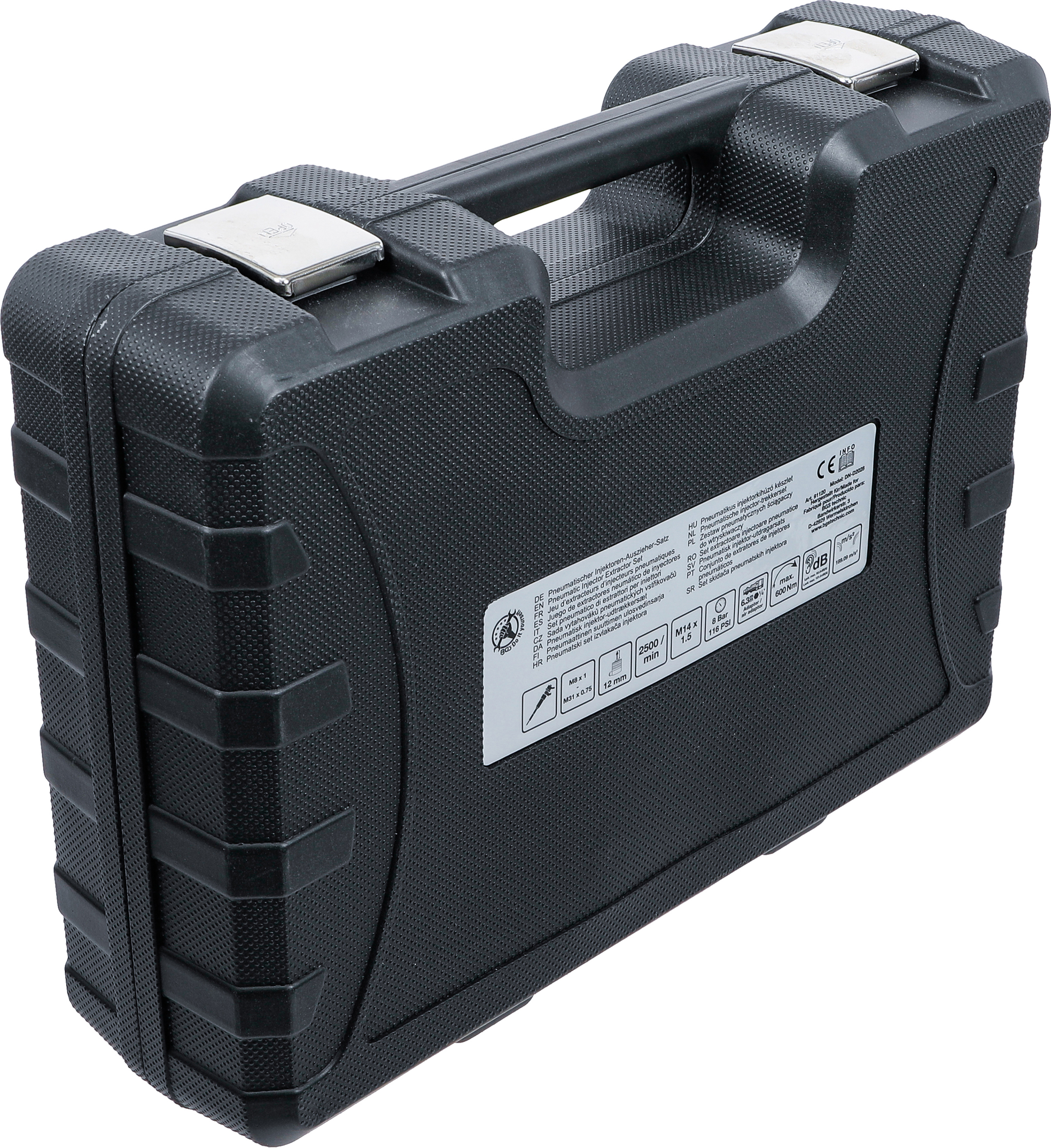 BGS Pneumatischer Injektoren-Auszieher-Satz | 21-tlg.