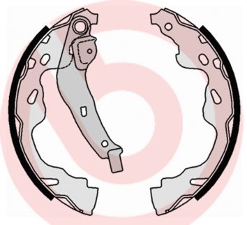Bremsbackensatz “BREMBO 32 mm, Bosch , mit Handbremshebel ”