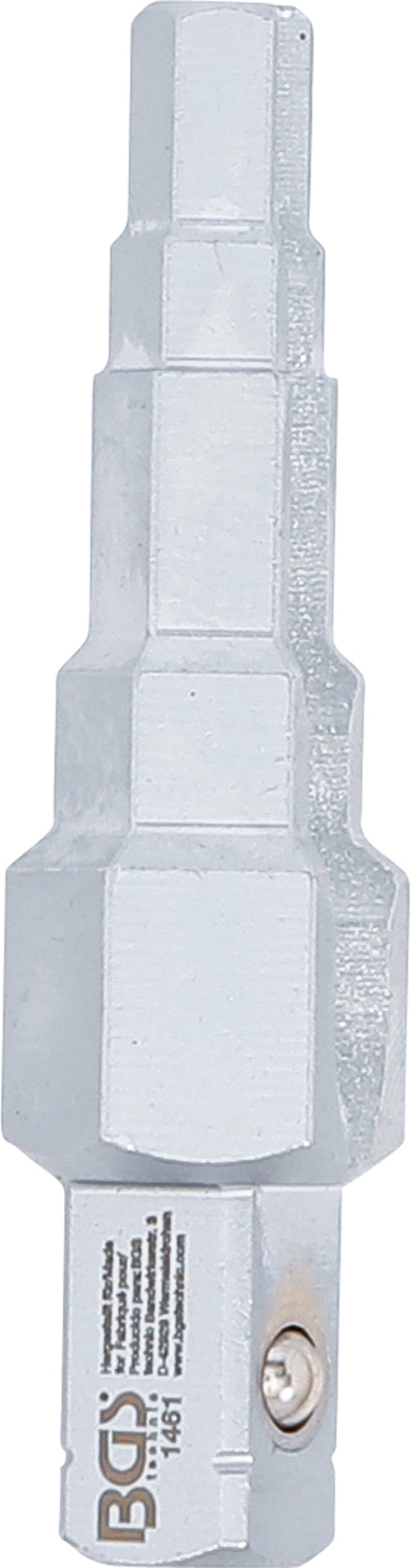 BGS Stufenschlüssel | Antrieb Außenvierkant 12,5 mm (1/2") | 5-stufig