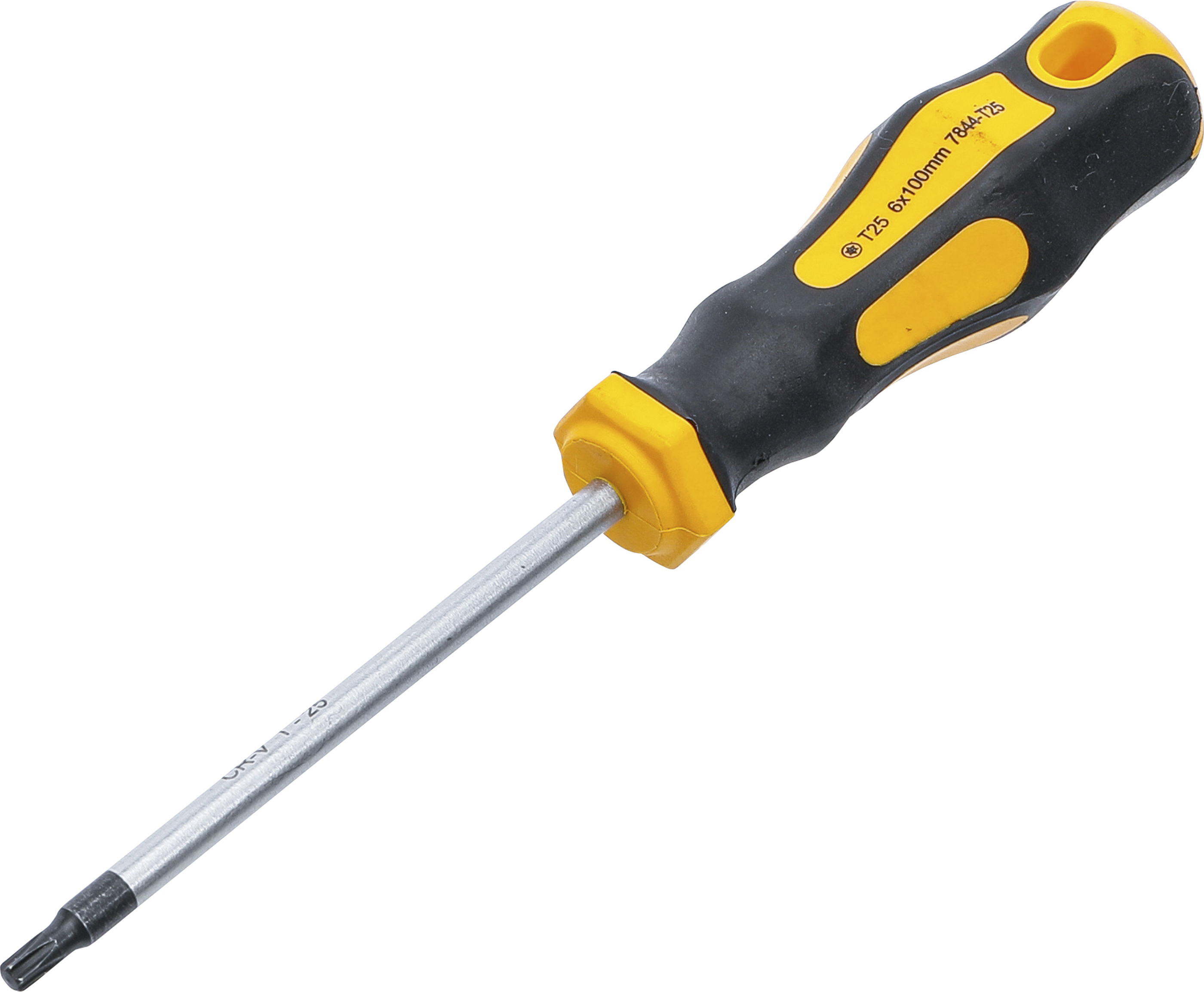 BGS Schraubendreher | T-Profil (für Torx) T25 | Klingenlänge 100 mm
