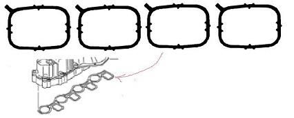 Dichtungssatz, Ansaugkrümmer