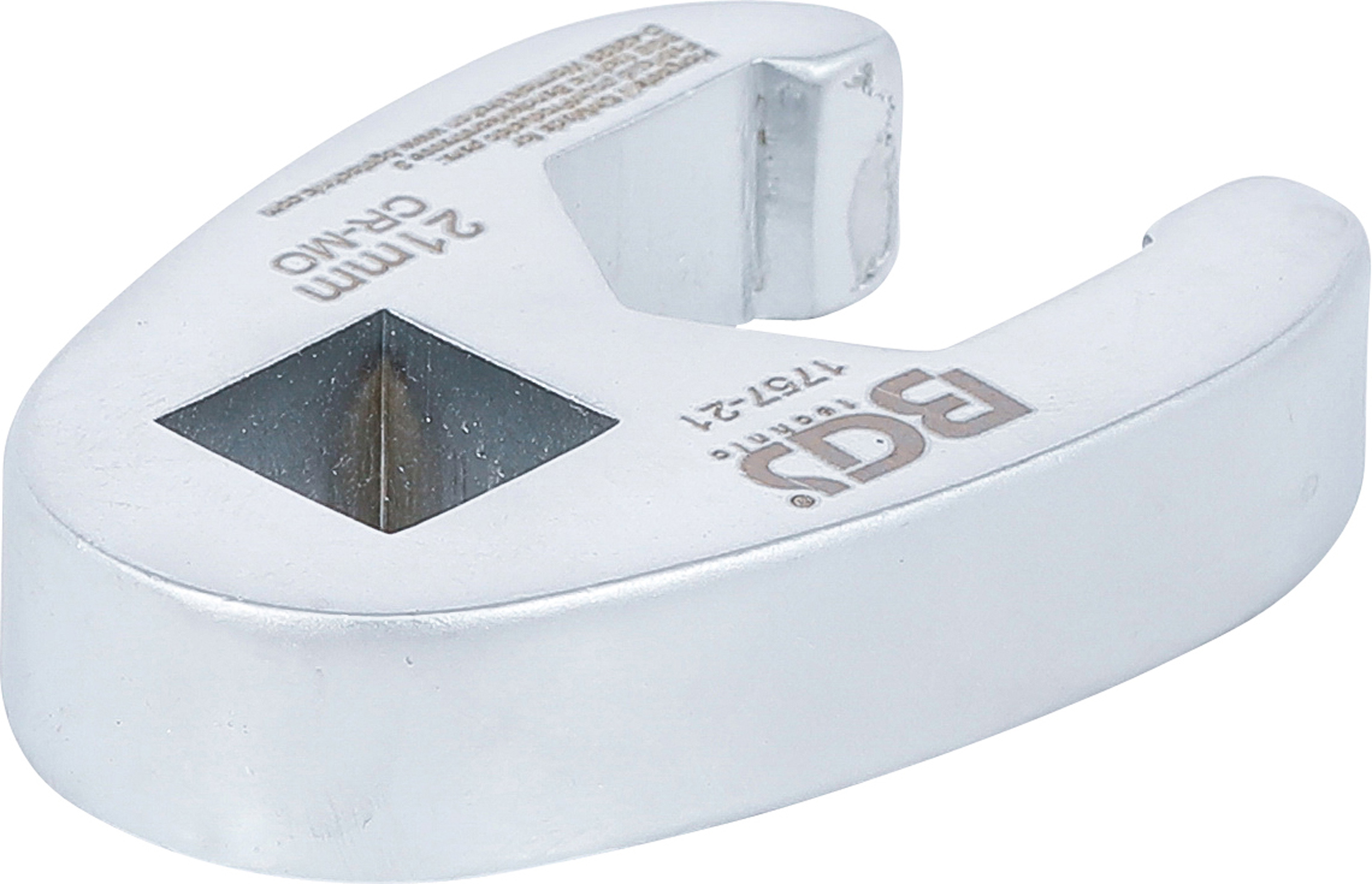 BGS Hahnenfußschlüssel | Antrieb Innenvierkant 12,5 mm (1/2") | SW 21 mm