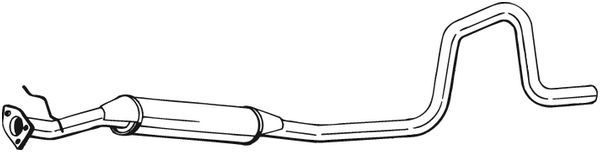 Mittelschalldämpfer