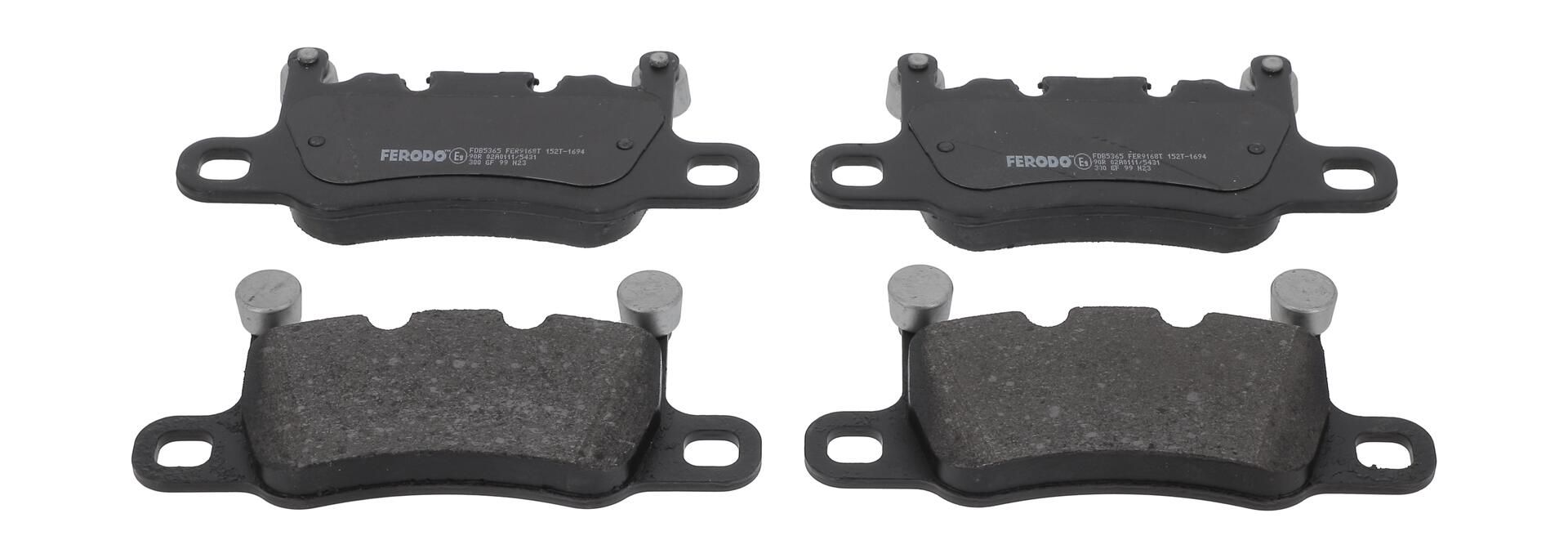 Bremsbelagsatz, Scheibenbremse