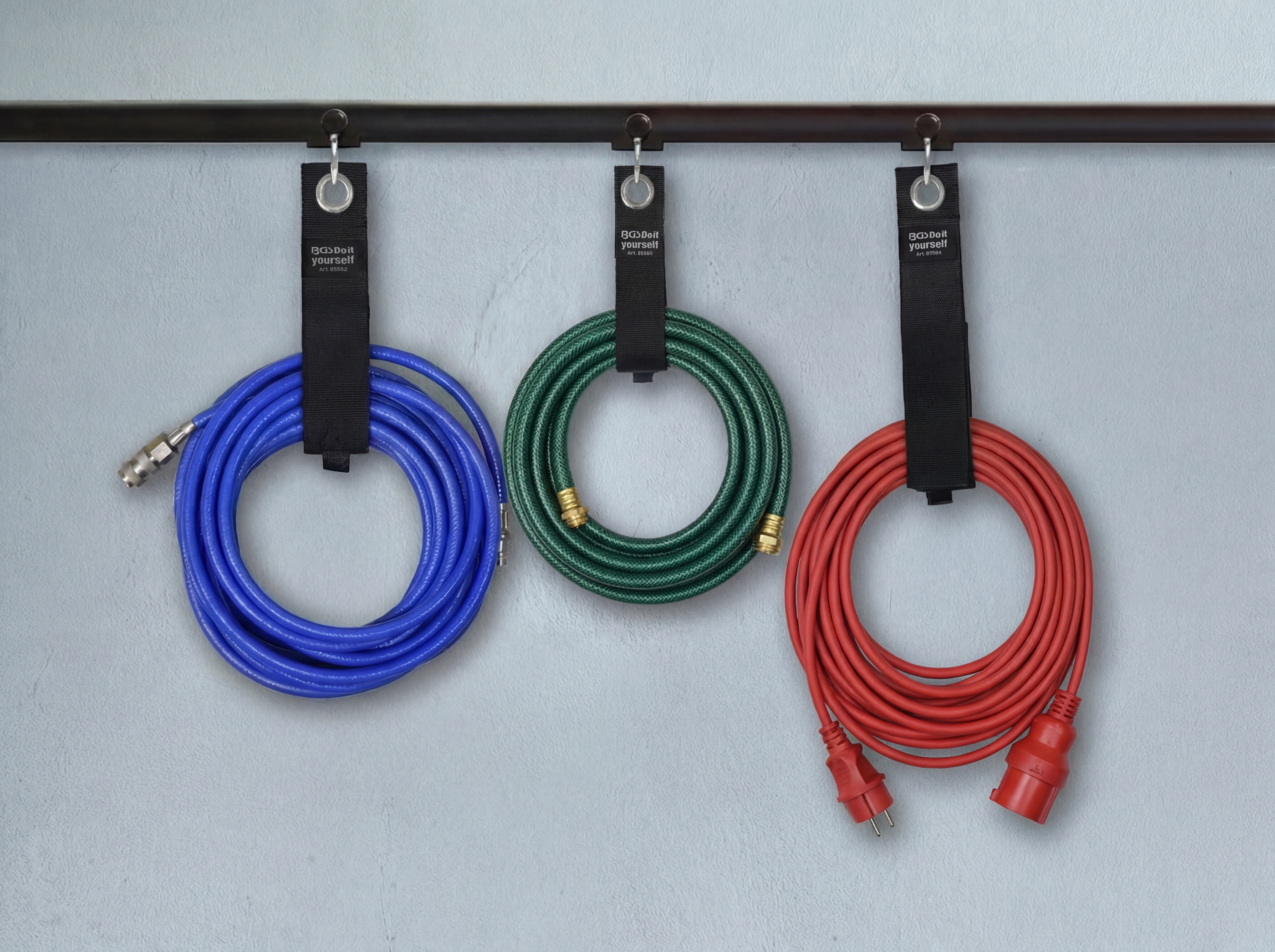 BGS Kabel-Aufbewahrungsgurt | verstellbar | 38 x 260 mm