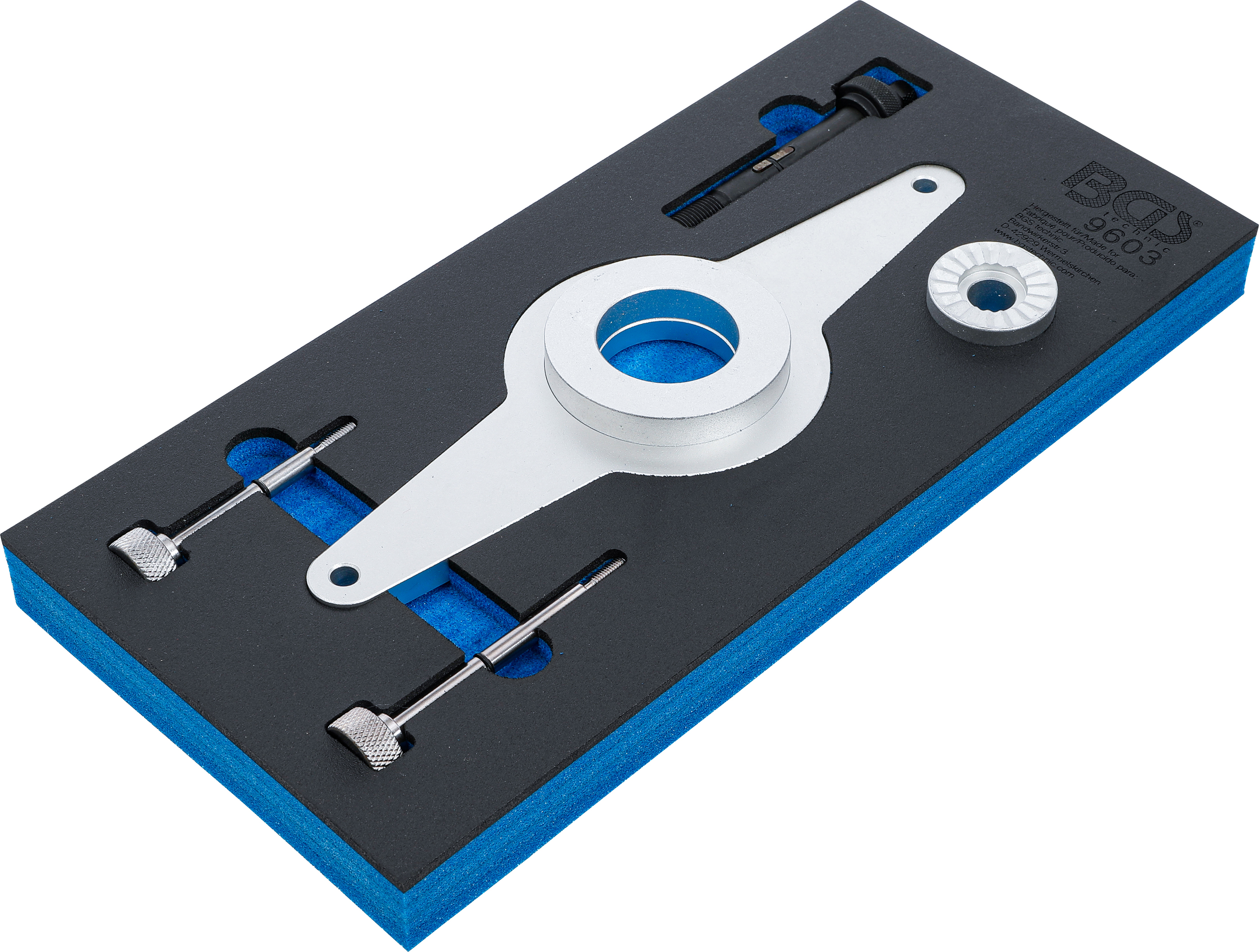 BGS Werkstattwageneinlage 1/3: Schwingungsdämpfer-Werkzeug-Satz | für VAG 1.8 & 2.0 TFSI