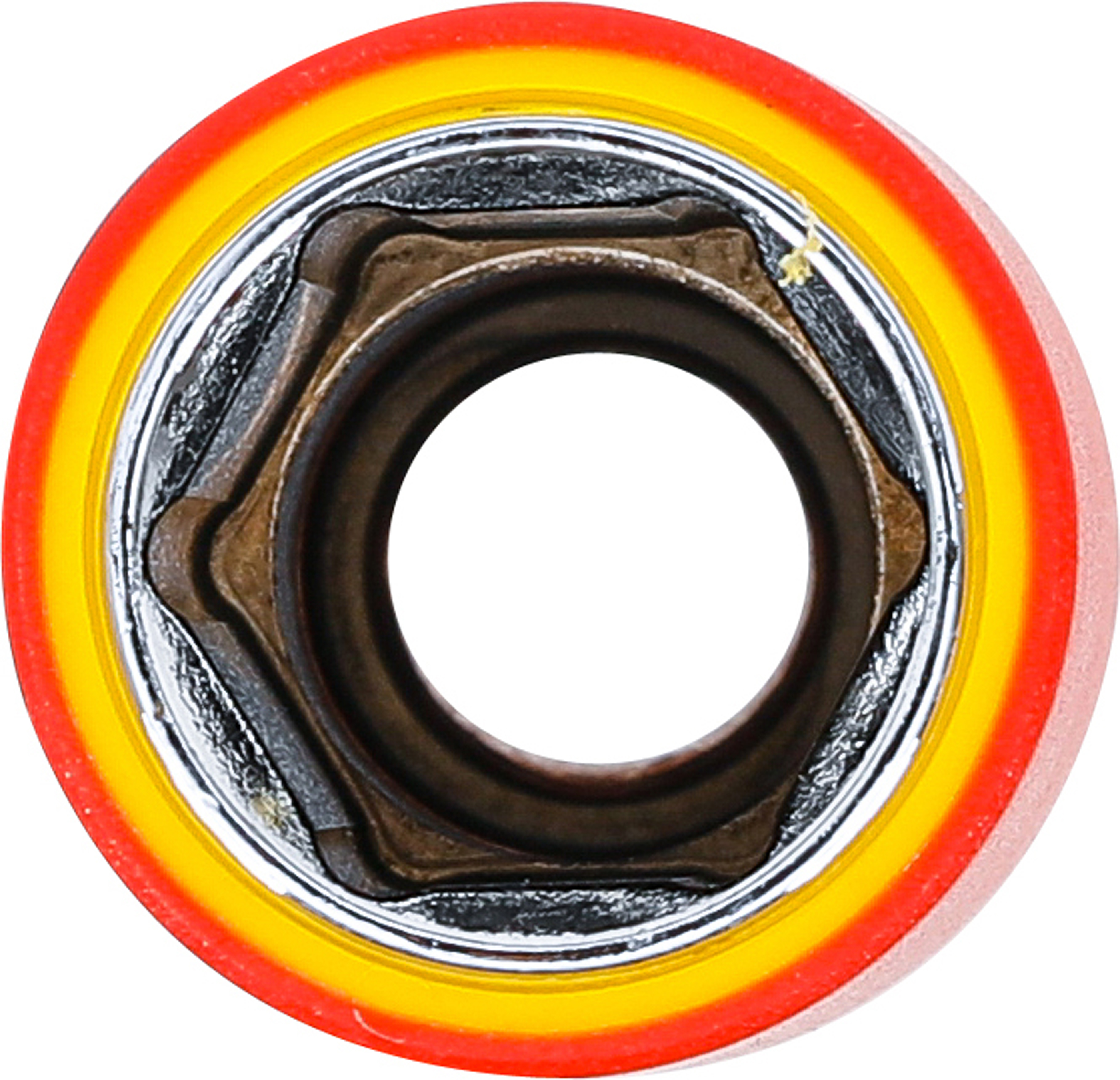 BGS VDE-Steckschlüssel-Einsatz Sechskant | Antrieb Innenvierkant 12,5 mm (1/2") | SW 17 mm