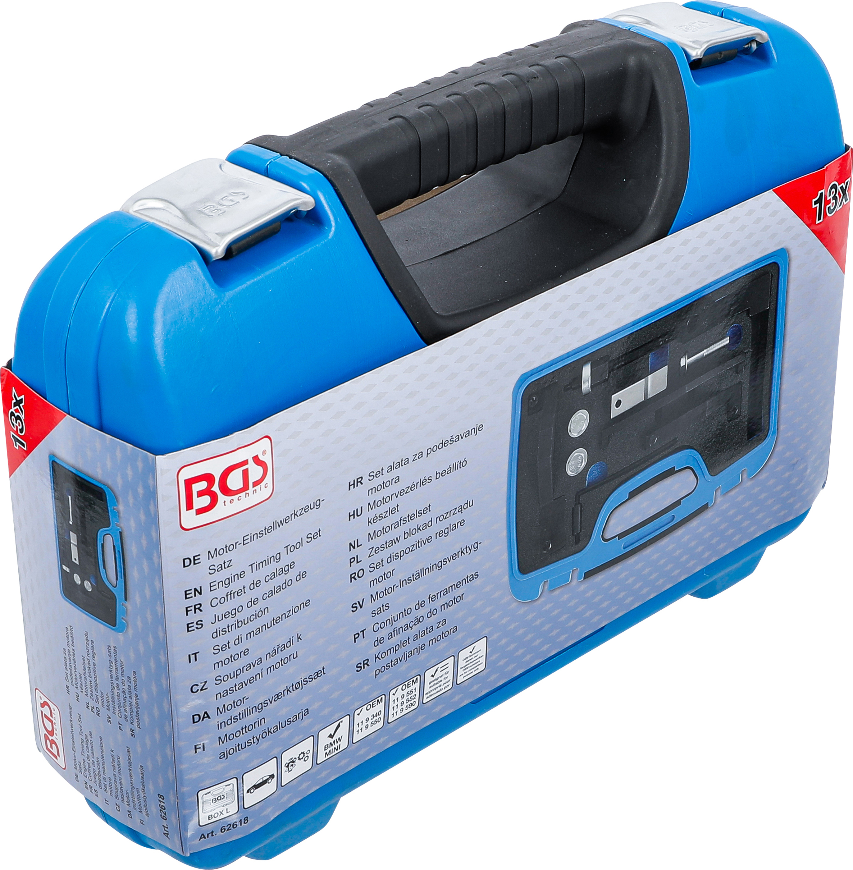 BGS Motor-Einstellwerkzeug-Satz | für MINI | 13-tlg.