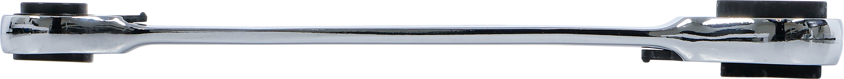 BGS Ratschen-Ringschlüssel | 4-in-1 | SW 10 x 13 - 17 x 19 mm