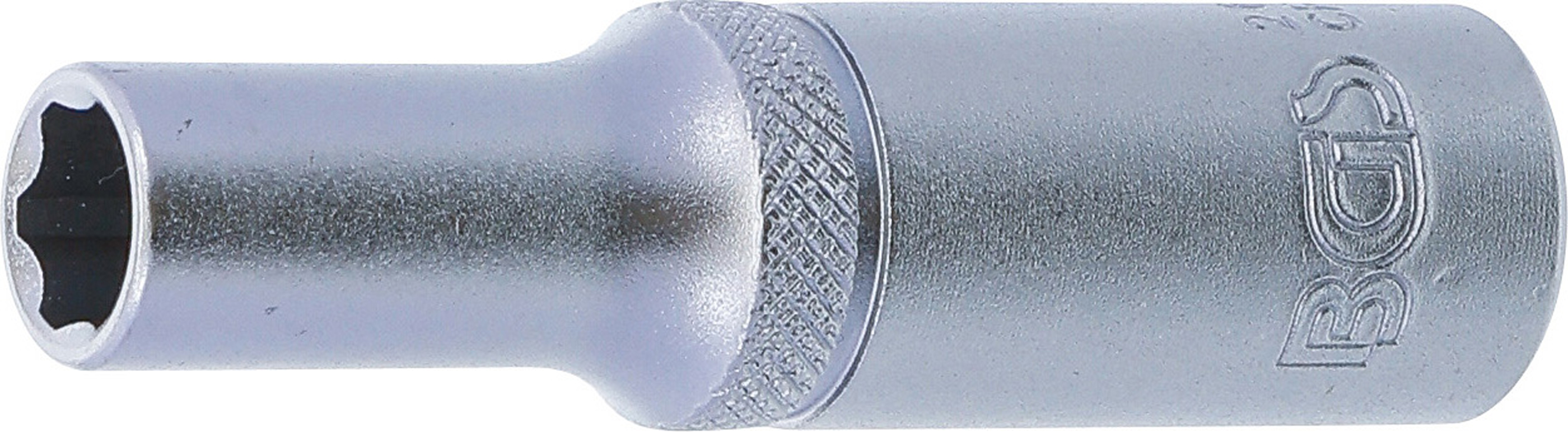 BGS Steckschlüssel-Einsatz Super Lock, tief | Antrieb Innenvierkant 10 mm (3/8") | SW 8 mm