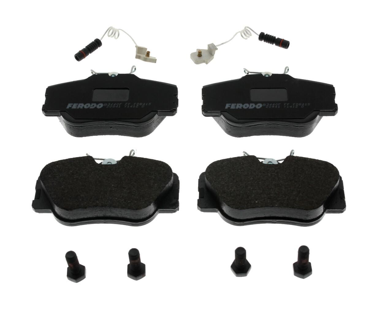 Bremsbelagsatz, Scheibenbremse