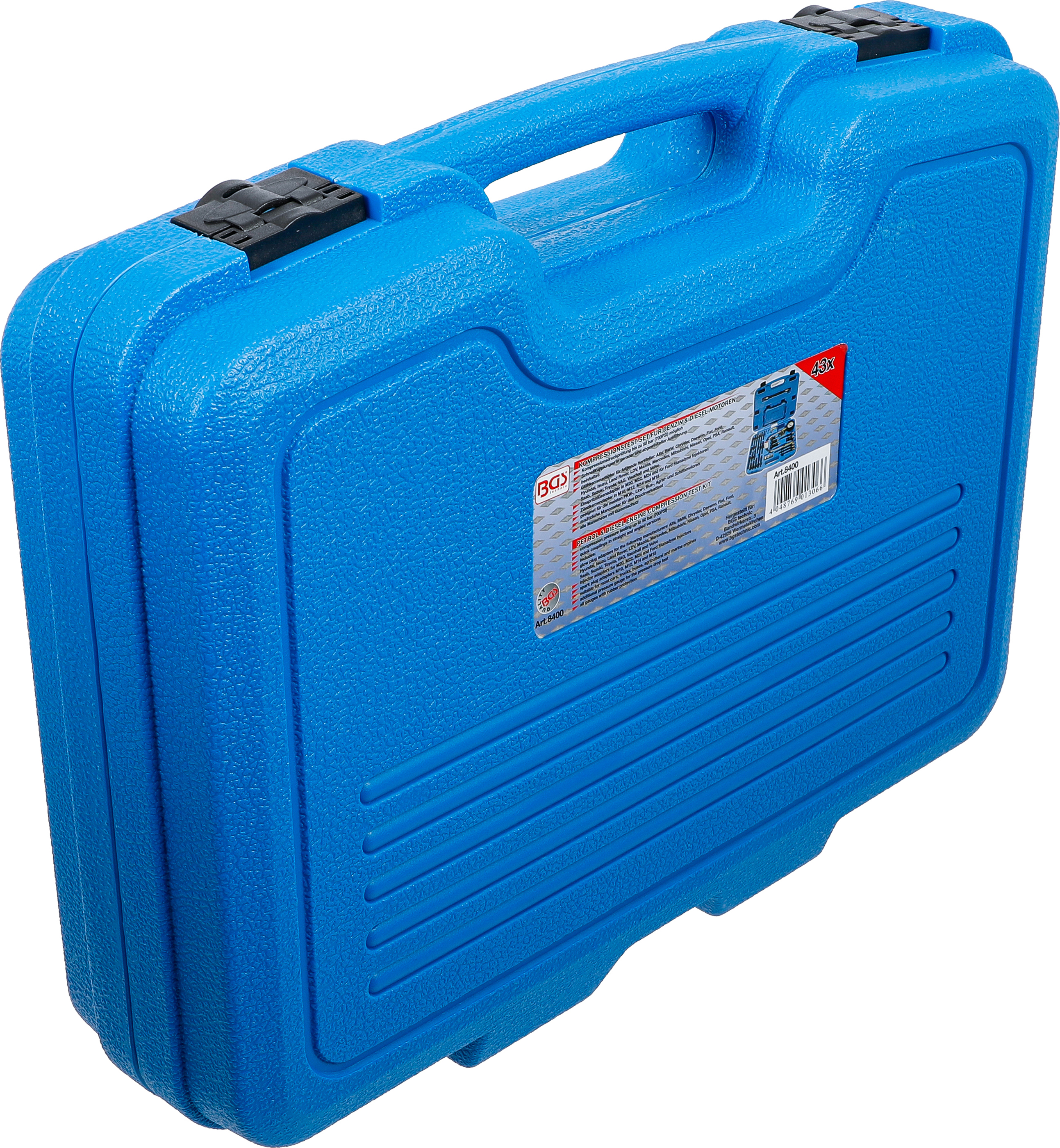 BGS Kompressionstester-Satz für Benzin- und Dieselmotoren