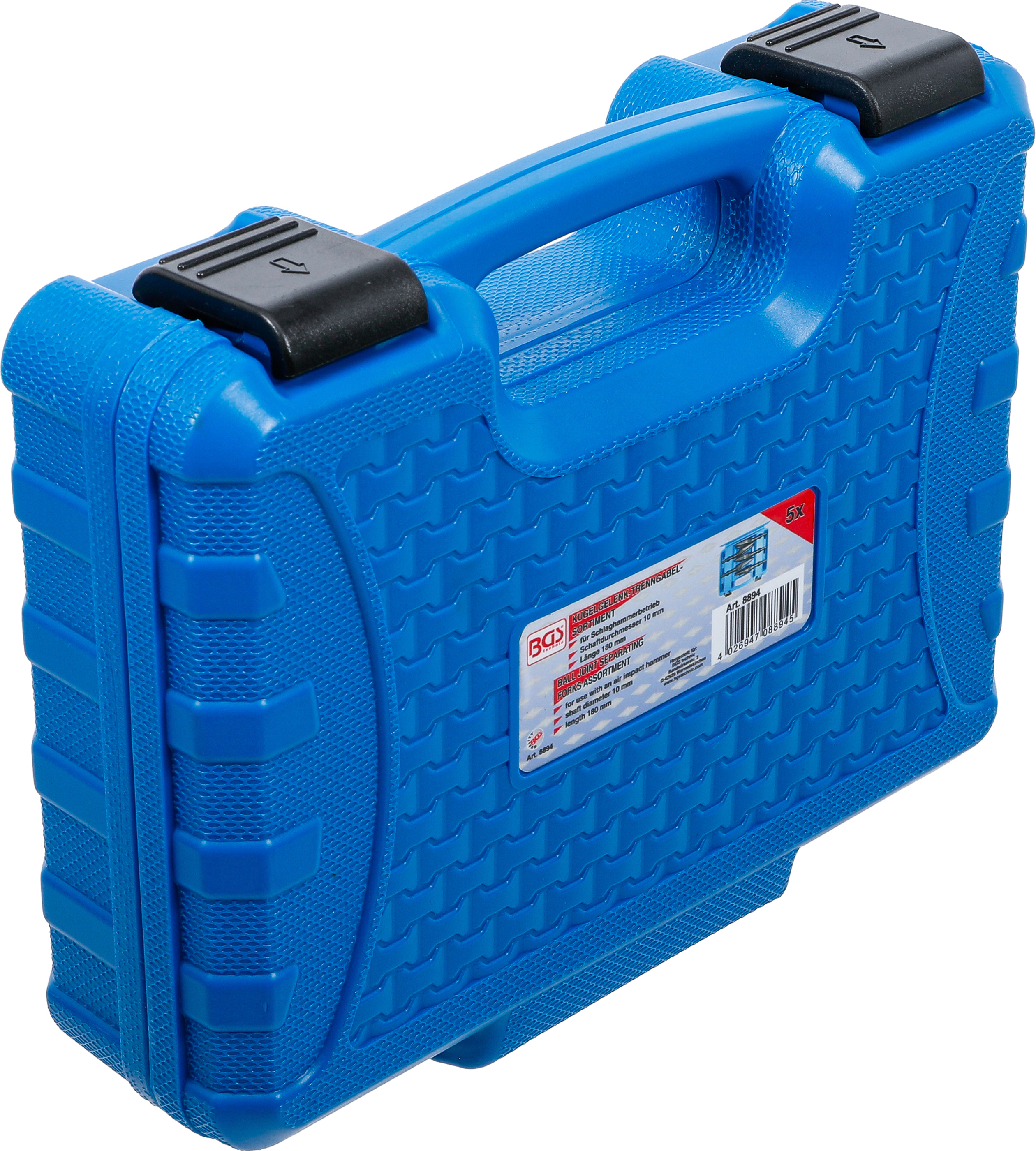 BGS Kugelgelenk-Trenngabel-Satz | für Druckluft-Meißel-Satz | 5-tlg.